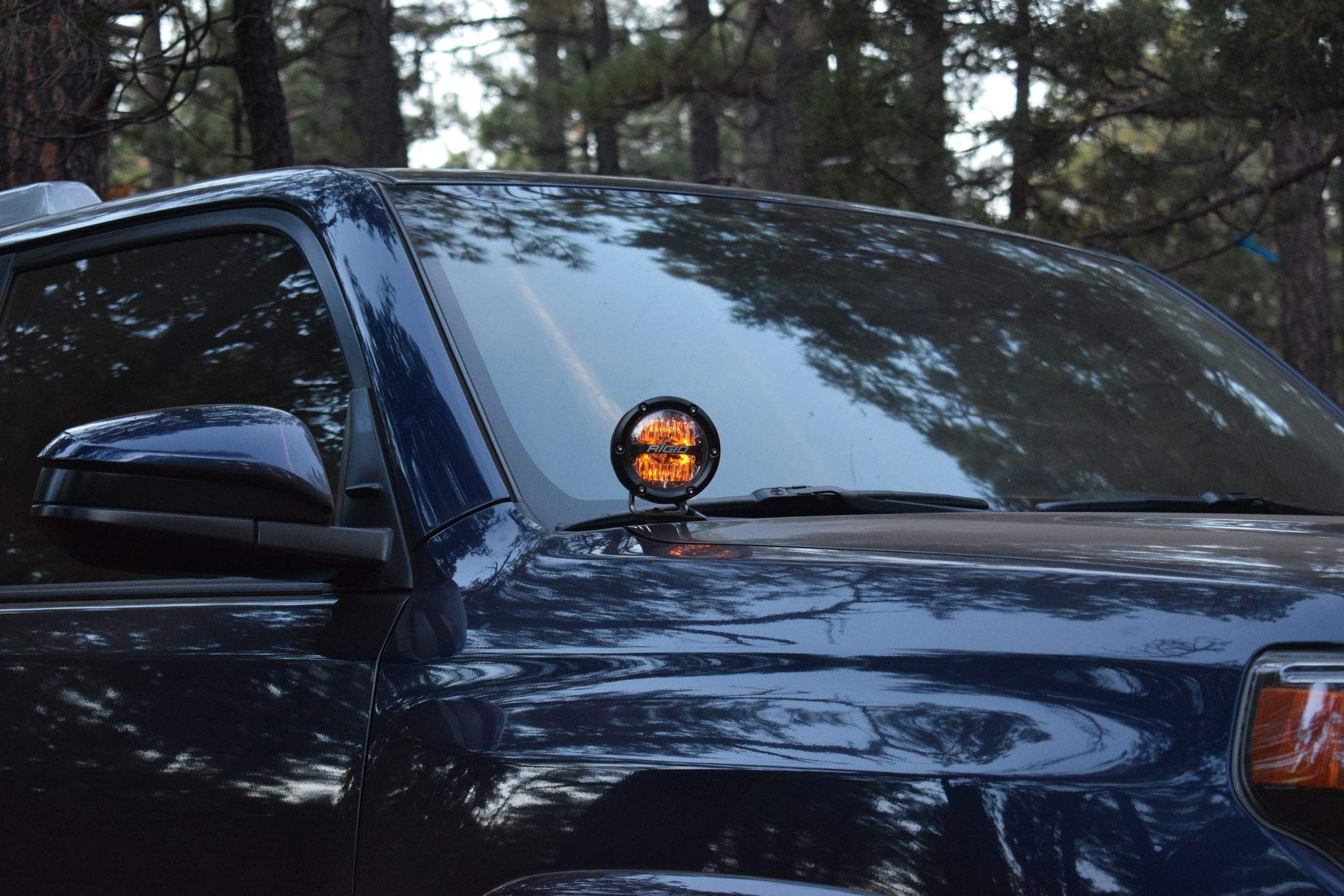 Rigid 46700 A-Pillar Mount, Fits 2010-2020 4Runner Compatible With 360-Series, D-Series, D-Ss