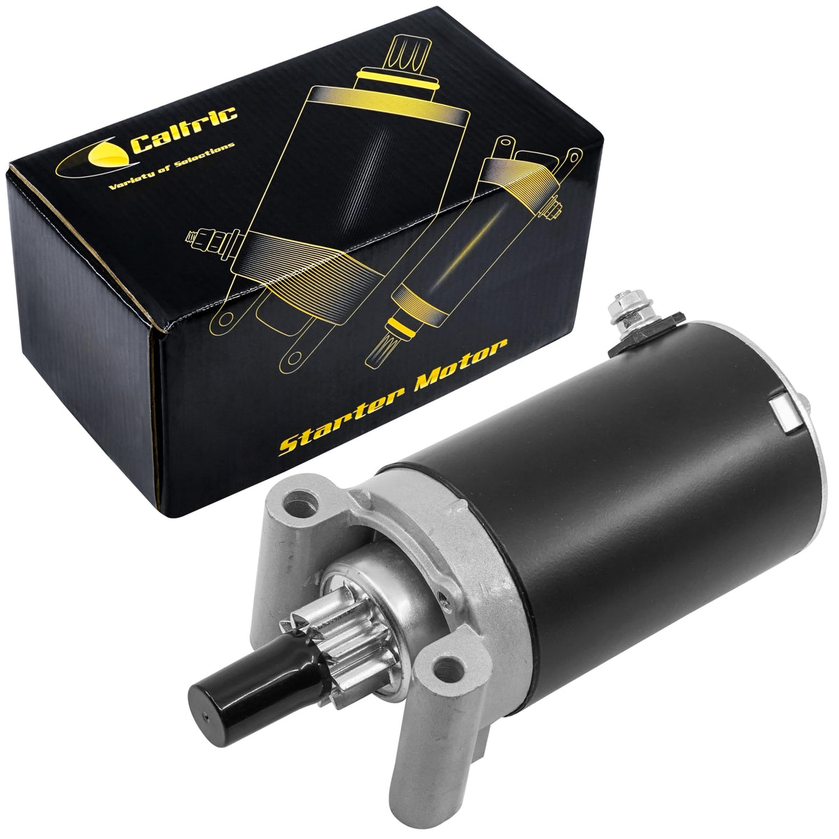 Caltric Starter Motor Compatible With Kohler 32-098-01-S 32-098-04-S 32-098-03-S 32-098-08-S