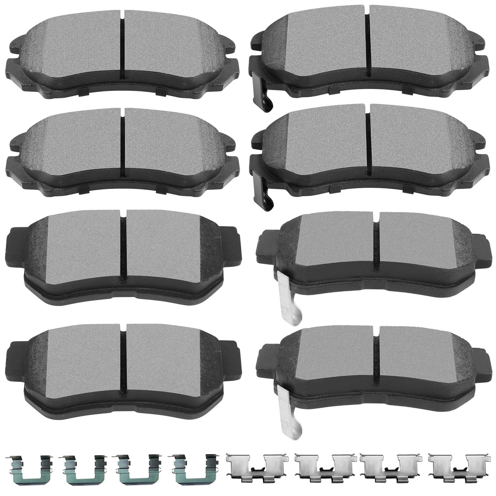 Scitoo D924 D813 Ceramic Brake Pads Sets Front & Rear Fit For Hyundai Elantra 07-09,For Hyundai Sonata 2003-2008,For Hyundai Tuc