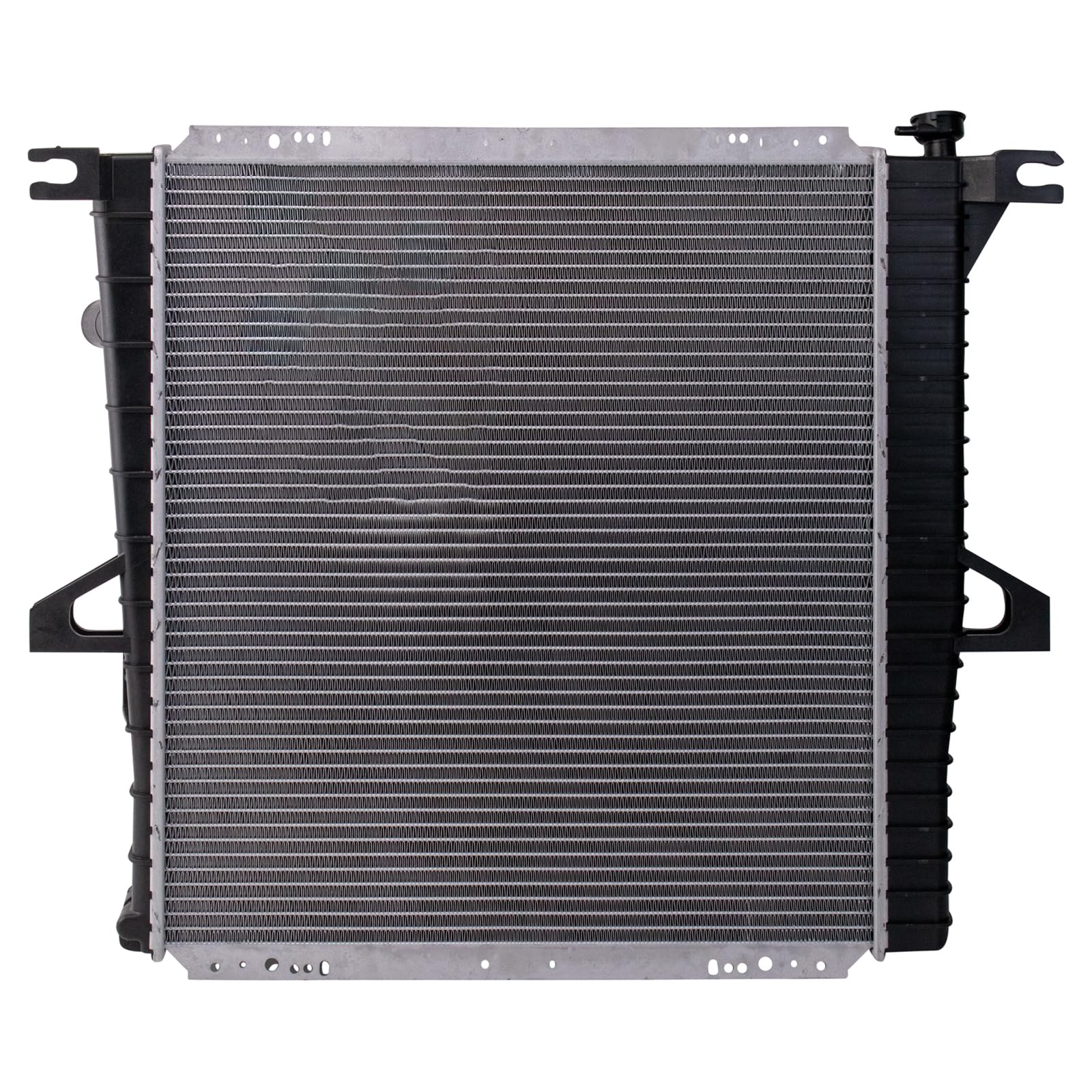 Trq Radiator Assembly Aluminum Core Compatible With 97-99 Ford Explorer 01-05 Explorer Sport Trac 98-01 Mercury Mountaineer Cu21