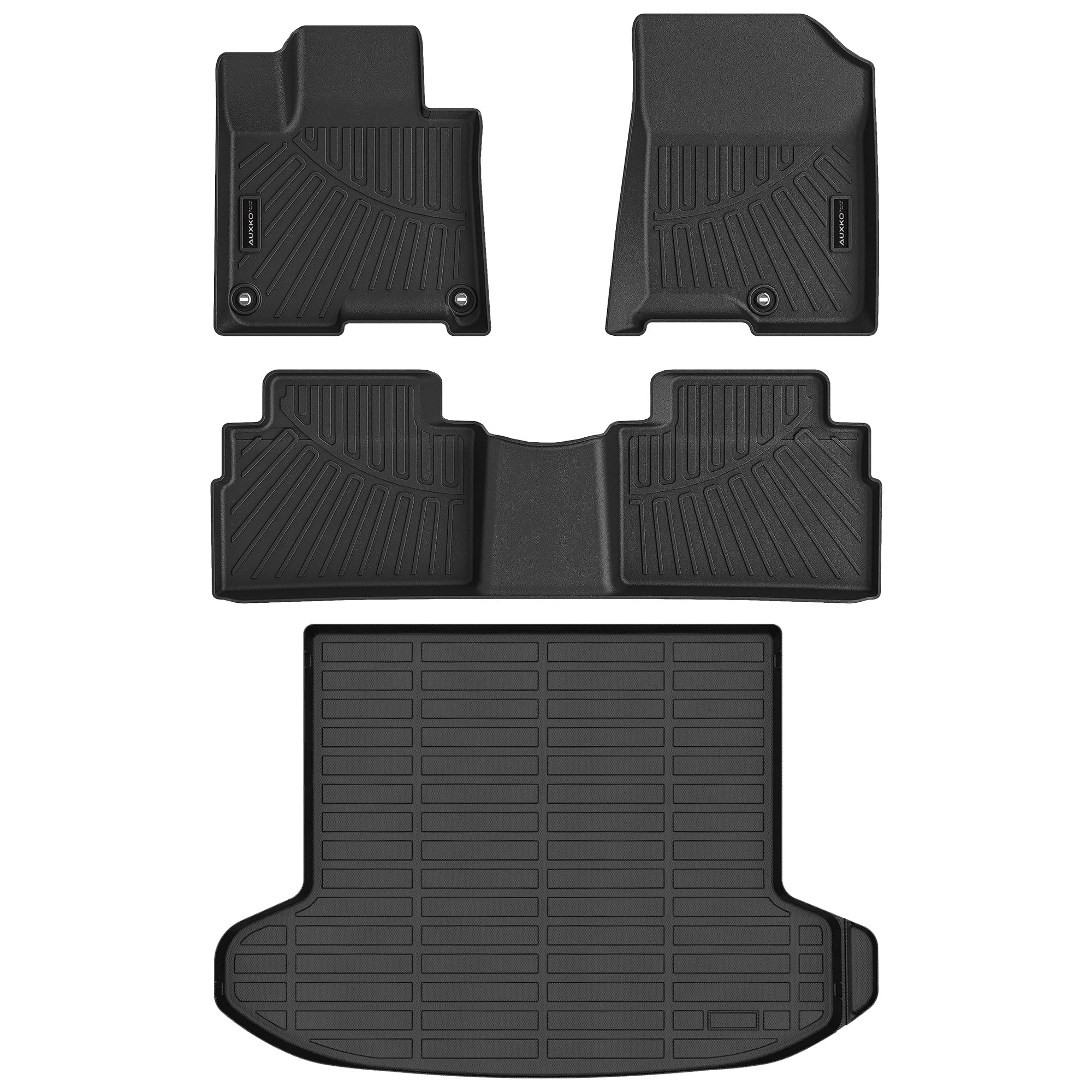 Auxko All Weather Floor Mats Cargo Mat Fit For Kia Sportage Phev 2025 2024 2023 Tpe Floor Liner Trunk Mat Sportage Accessories A