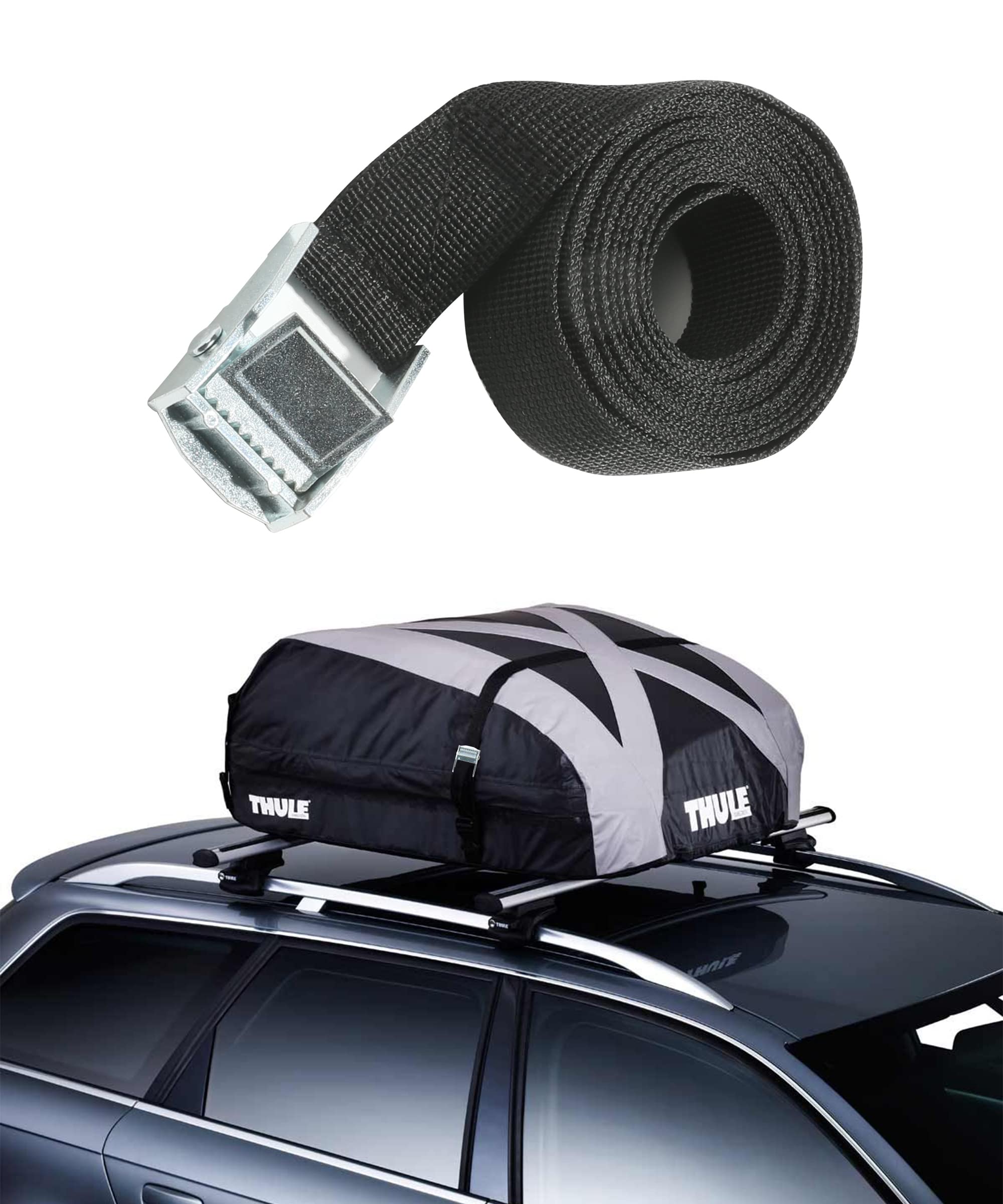 ESEWALAS 78'' Battery Tie Hold Down Strap,Battery Box Hold Down Lashing Strap with Stainless Steel Cam Buckle,Battery Tie Down S