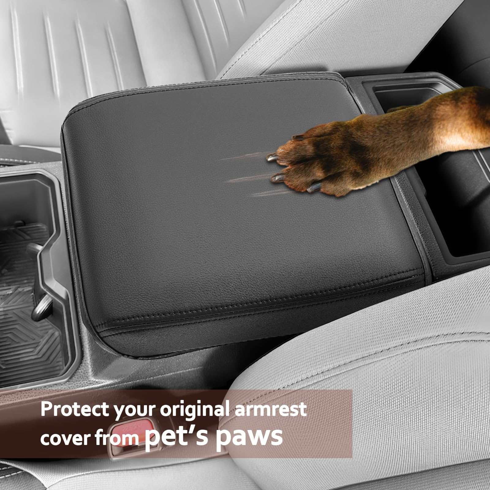 Sktu For 2024 2025 Toyota Tacoma Center Console Cover 2024 2025 Tacoma (Sr/Sr5/Trd/Limited/Trailhunter/Trd Pro) Armrest Cover Toyota Tacoma 2024 2025 Accessories Center Console Cushion