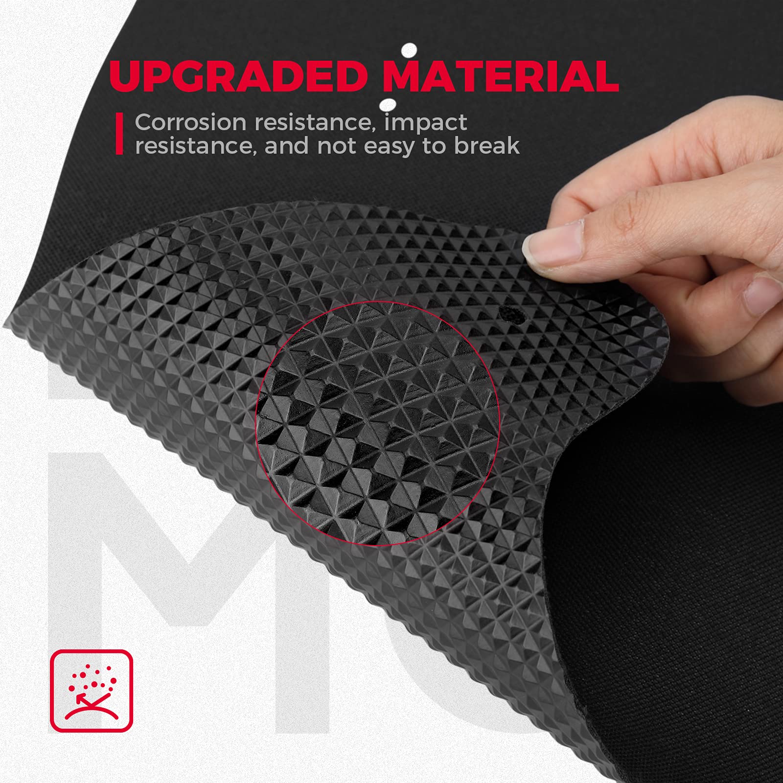 KEMIMOTO UTV Mud Guards Compatible with 2019+ Talon 1000R 1000X 2020+ Talon 1000X-4 UTV Mud Flaps Dust Shield UTV Fender Flares 1000 Accessories (3 Pack)