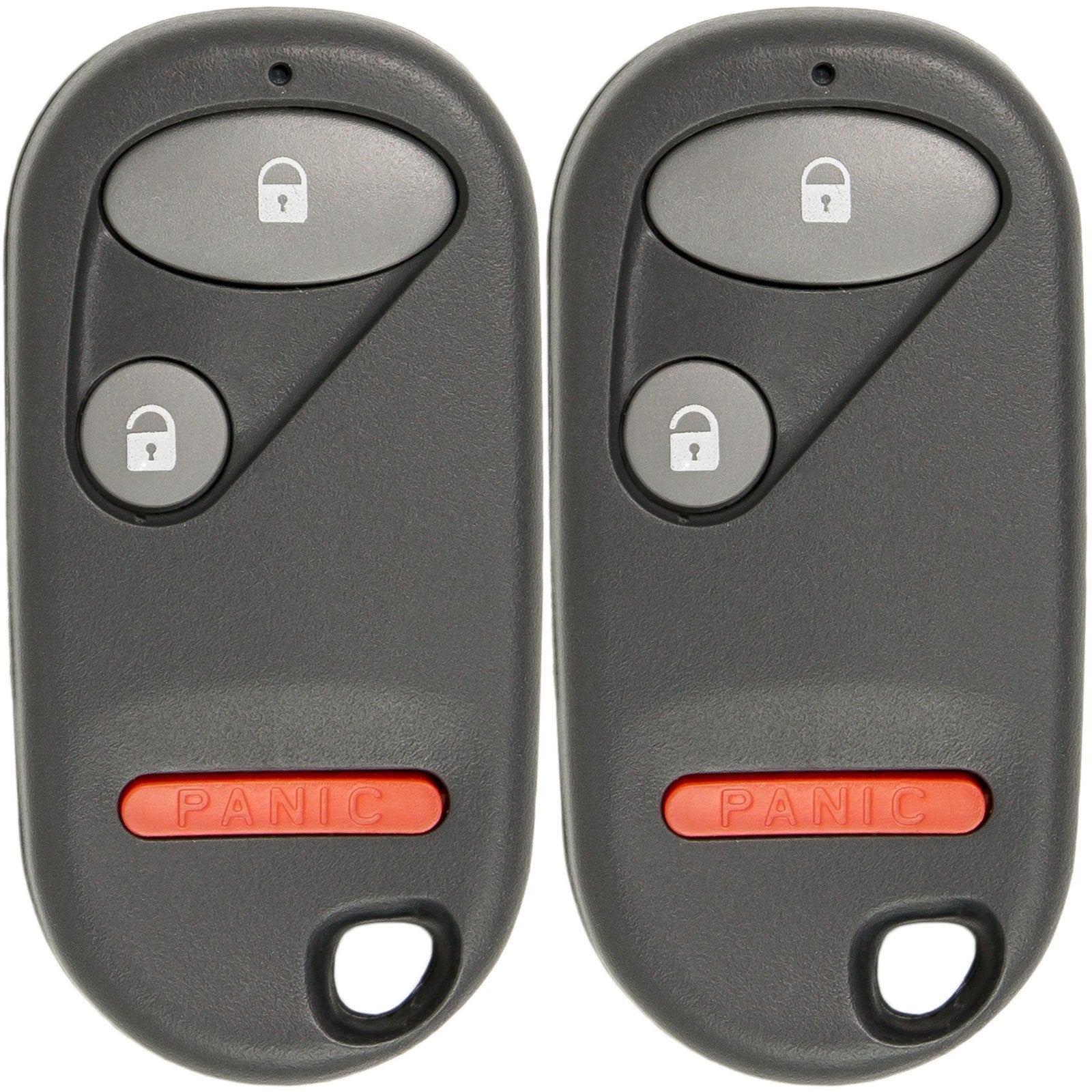 Keyless2Go Replacement for New Keyless Entry Remote Key Fob for Select Civic and Pilot That Use FCC NHVWB1U523 or NHVWB1U521 (2 