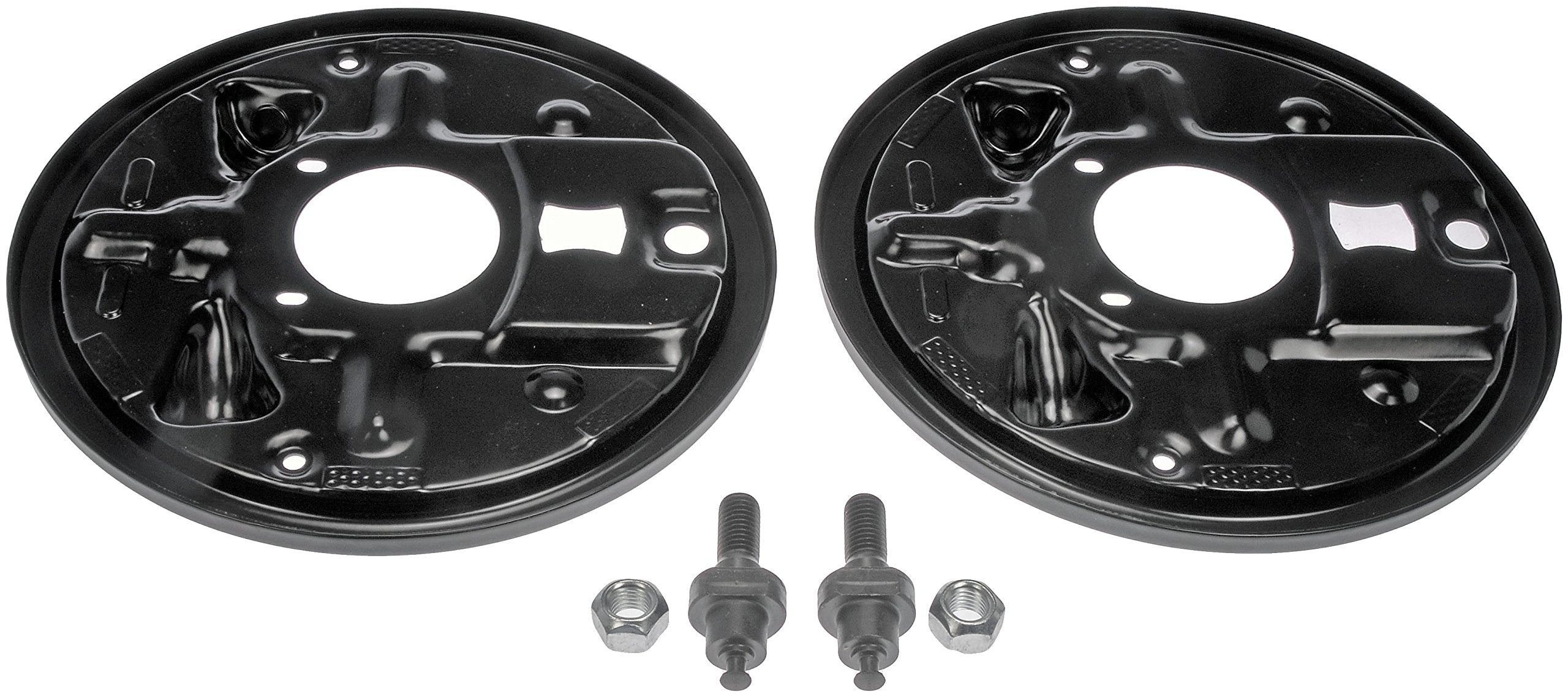 Dorman 924-220 Rear Brake Backing Plate - 1 Pair Compatible With Select Models