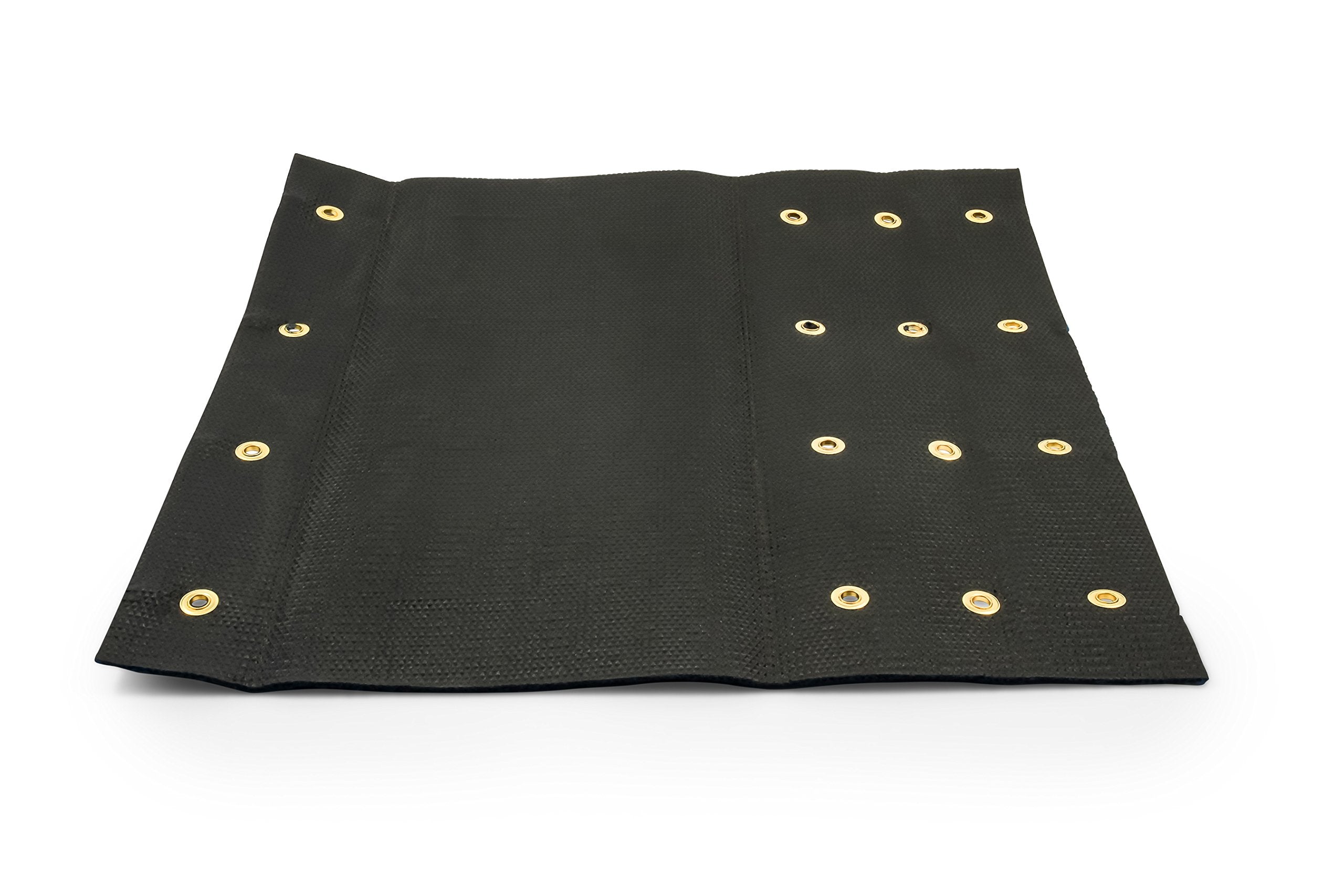 Camco 42910 Rv Step Rug (Premium Wrap Around, 100% Polyester (22'' X 23'') - Blue)