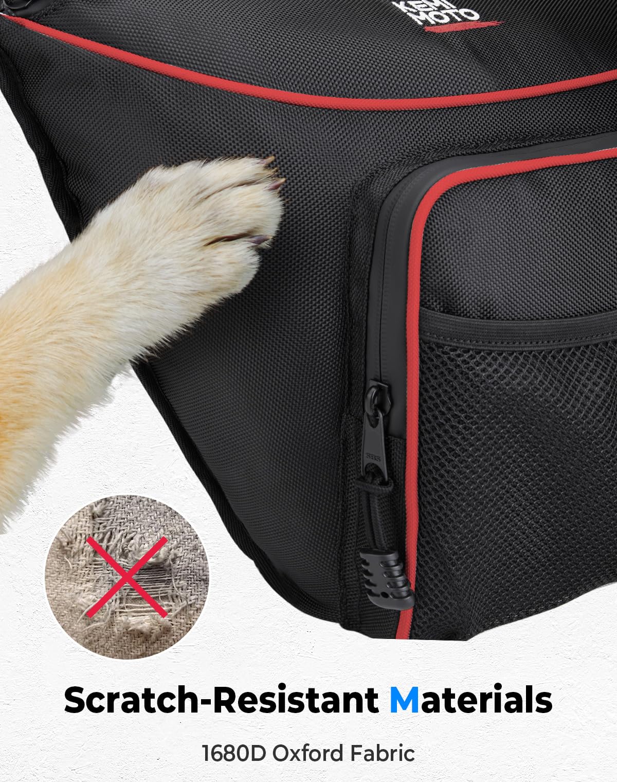 Kemimoto Center Storage Bag Compatible With Polaris Rzr Xp 1000 Turbo S 900 570 800 2014-2021 2022 2023 Accessories Utv Storage