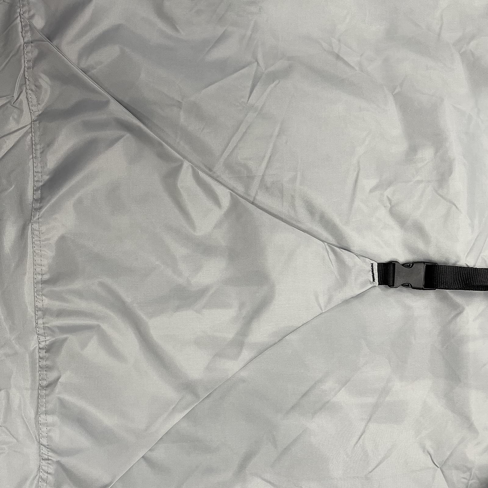 SavvyCraft Class C RV Cover, Waterproof & Tear-Resistant, Fits 32-34ft, Gray, Model 819669010851