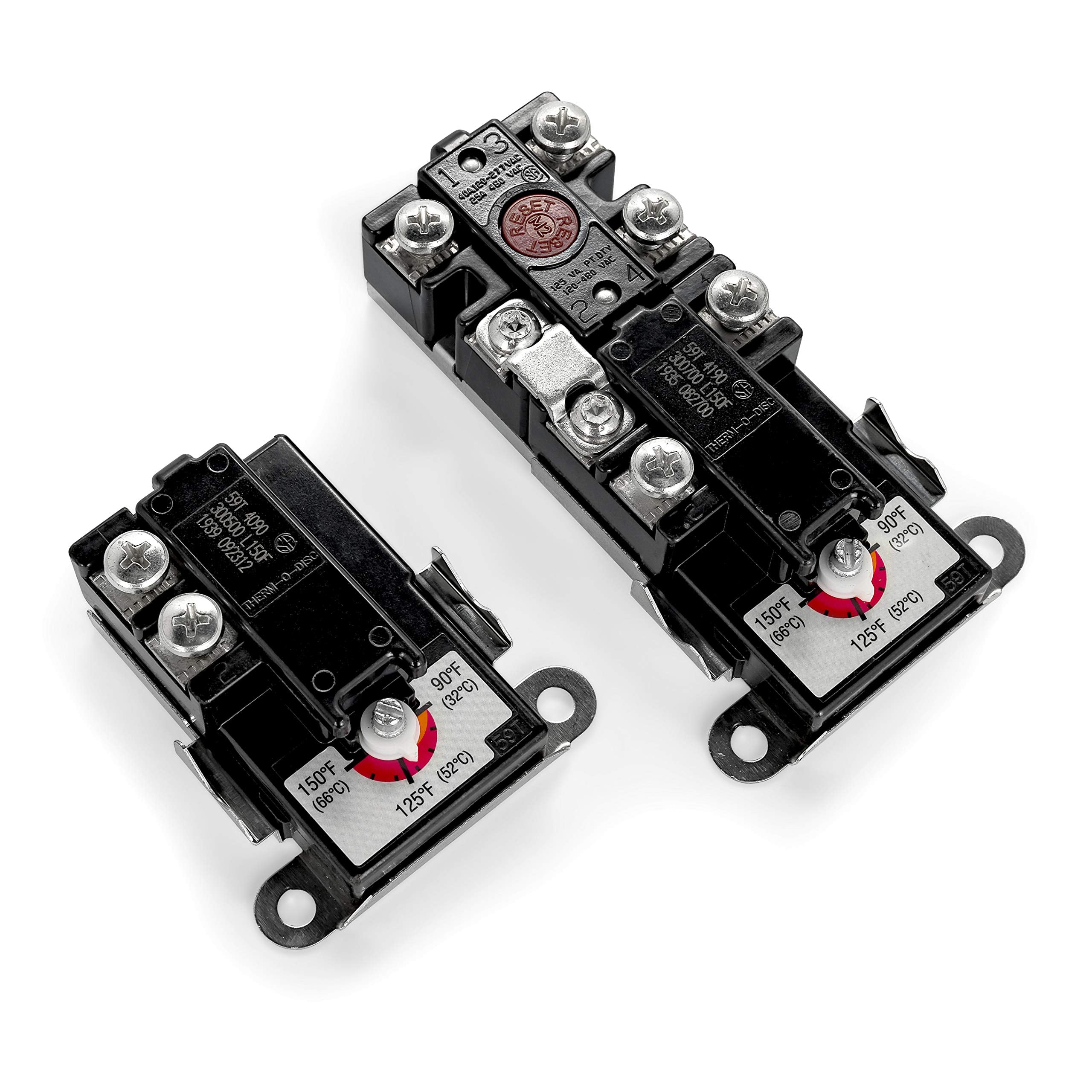 Camco 07033 LWD Therm-O-Disc Style Plumber's Pack Water Heater Repair Kit , Black