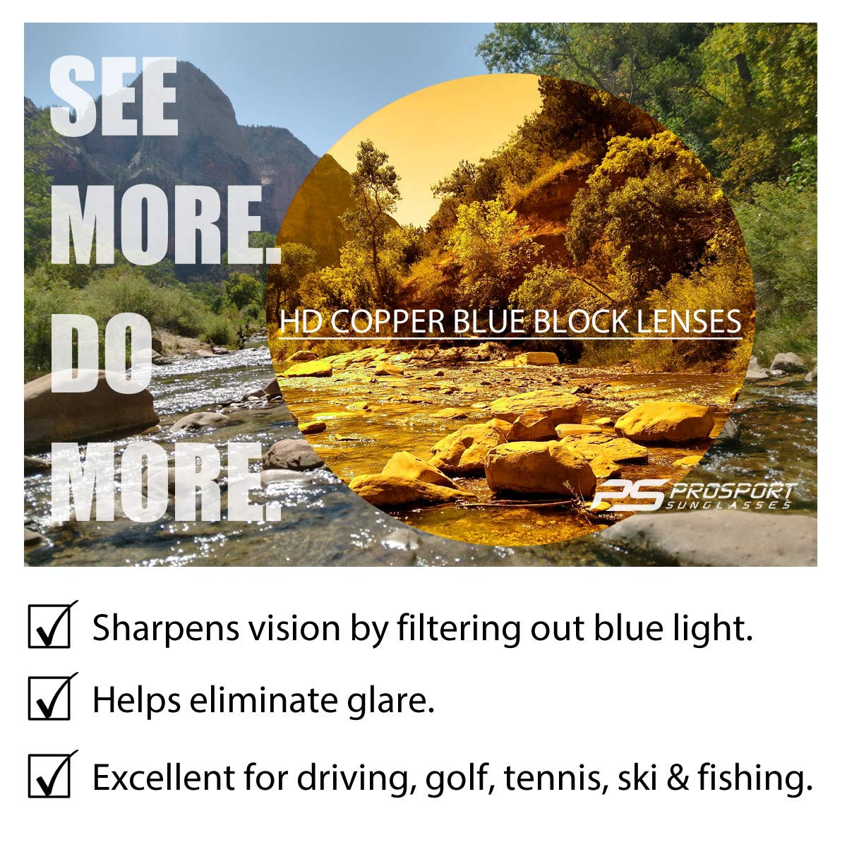 Bikershades Motorcycle Goggles Sunglasses Anti Glare Polarized High Definition Blue Blocking Lens Foam Cushion Adjustable Strap