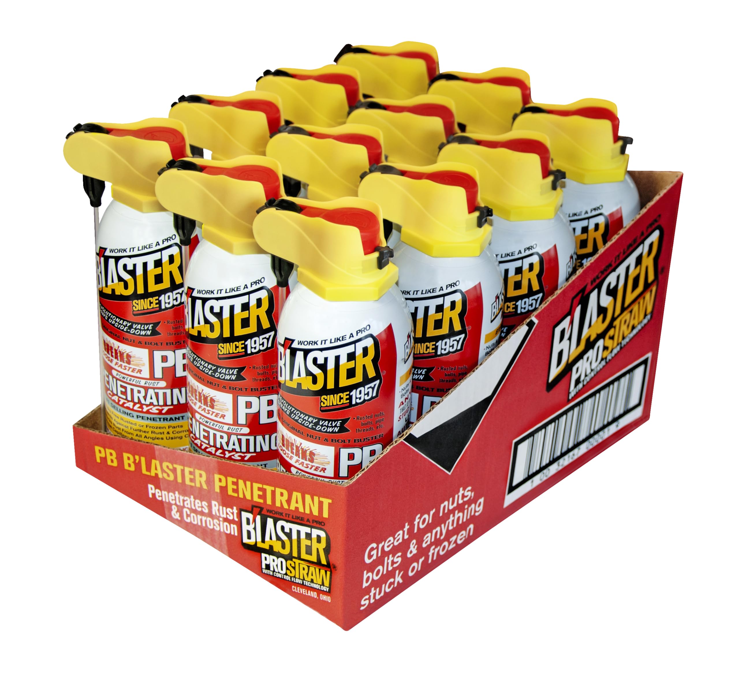 B'Laster Pb Blaster Penetrating Oil Spray Breaks Free Rusted Or Frozen Bolts, Rust Penetrating Spray, Rust Prevention Spray, Ant