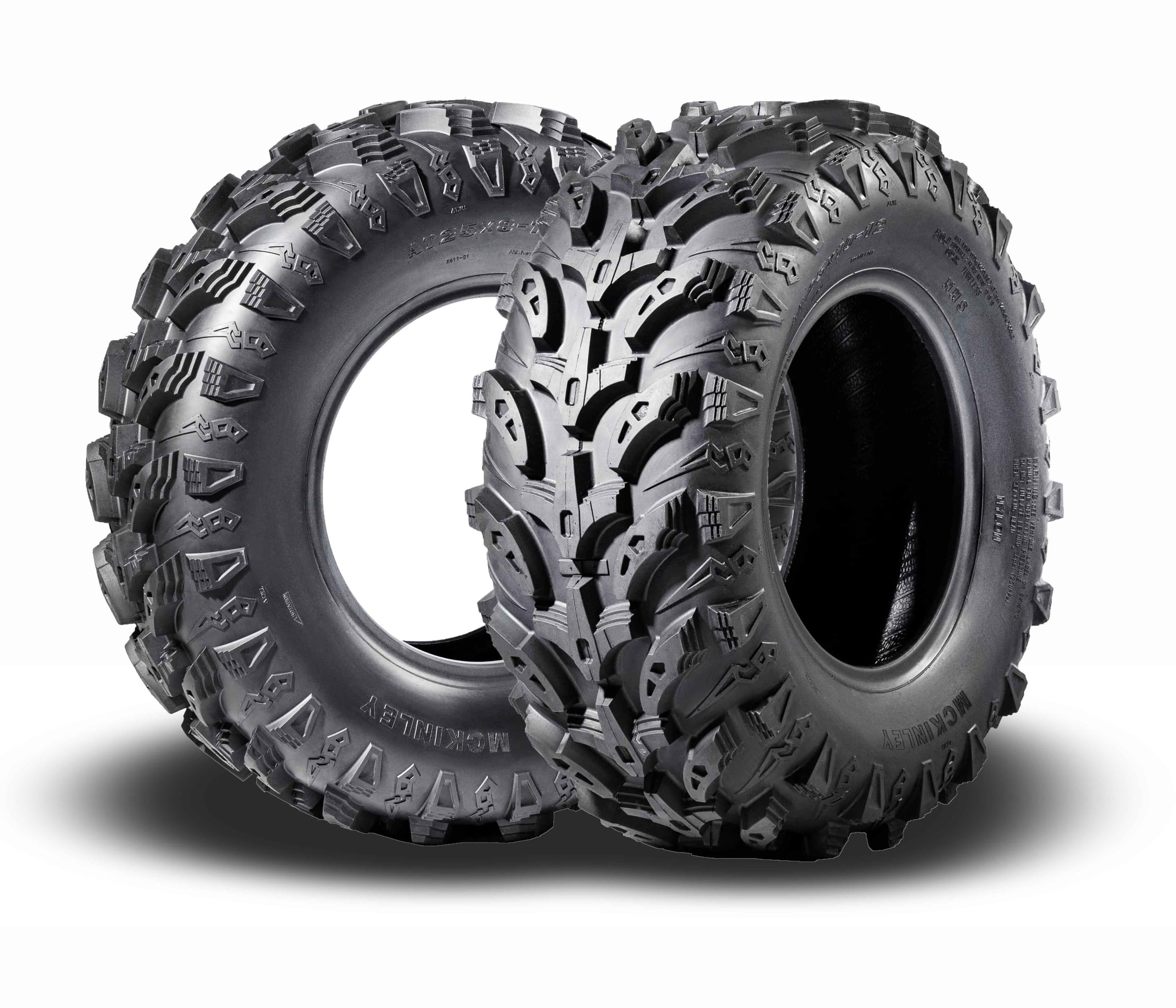 Mckinley Utv Atv Tires 25X10-12 6-Ply Super Mud 25X10X12 All Terrain X611, Set 2