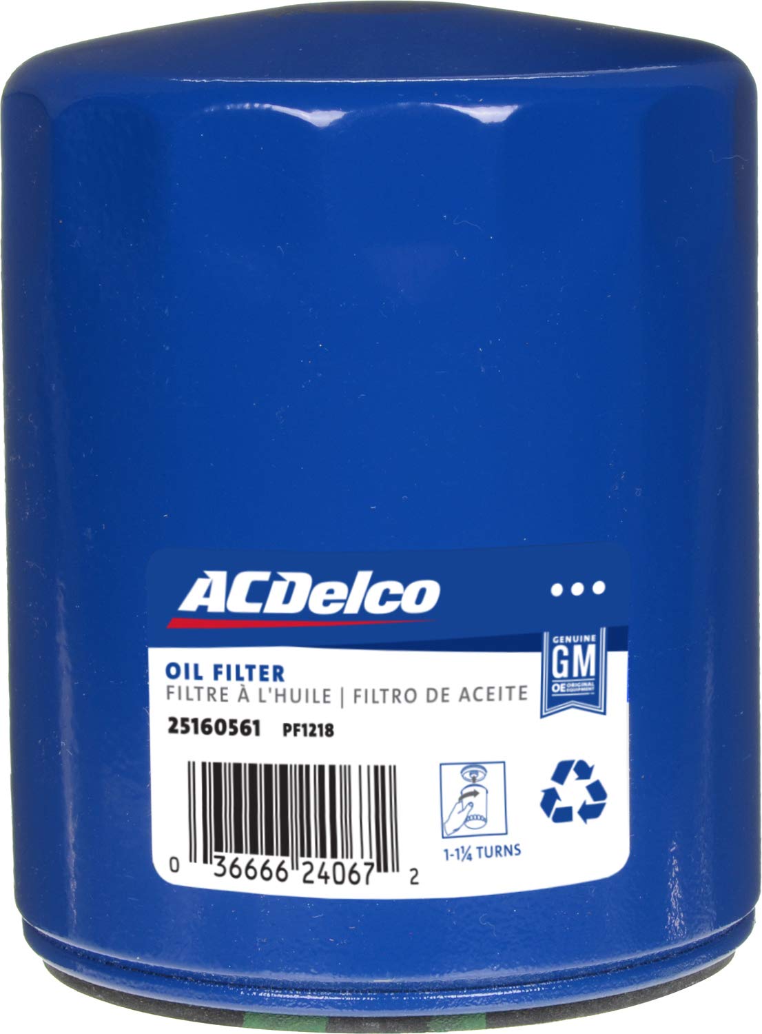 Acdelco Gm Original Equipment Pf1218 Engine Oil Filter