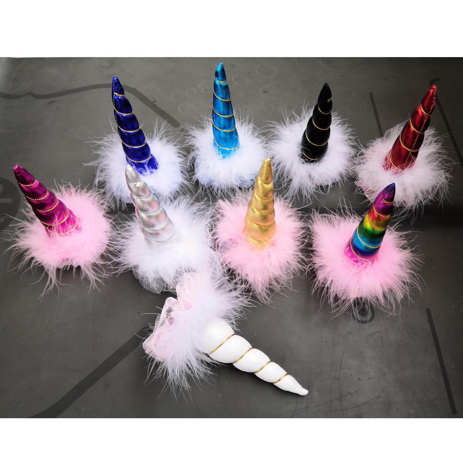 3T-Sister Helmet Horns Women Girls Cute Horns Mohawk For Motorcycle Bicycle Ski Helmets (Helmet Not Included)