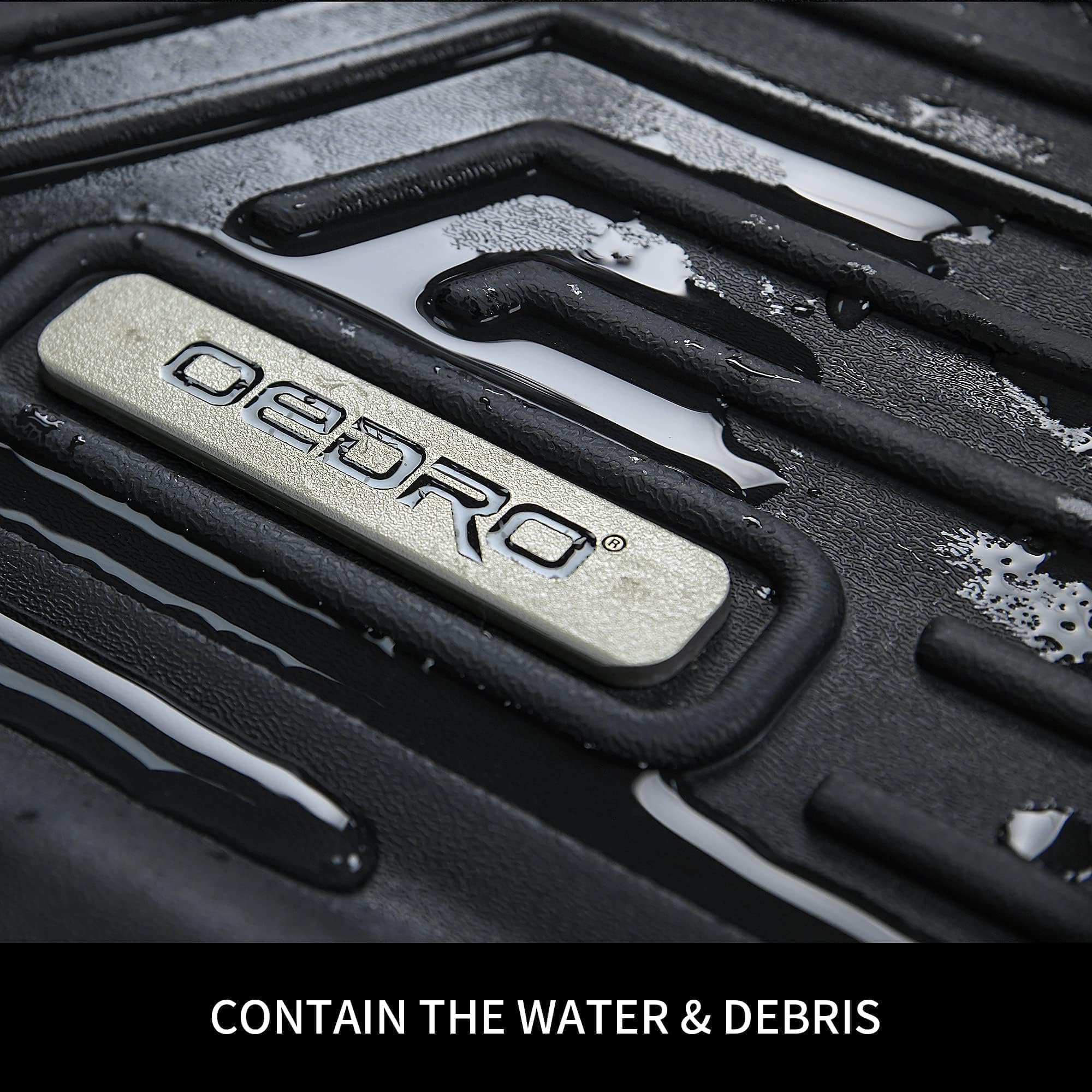 Oedro Floor Mats Fit For 2020-2025 Toyota Corolla Sedan, Tpe All Weather Custom Fit Corolla Sedan Accessories Car Mats Includes