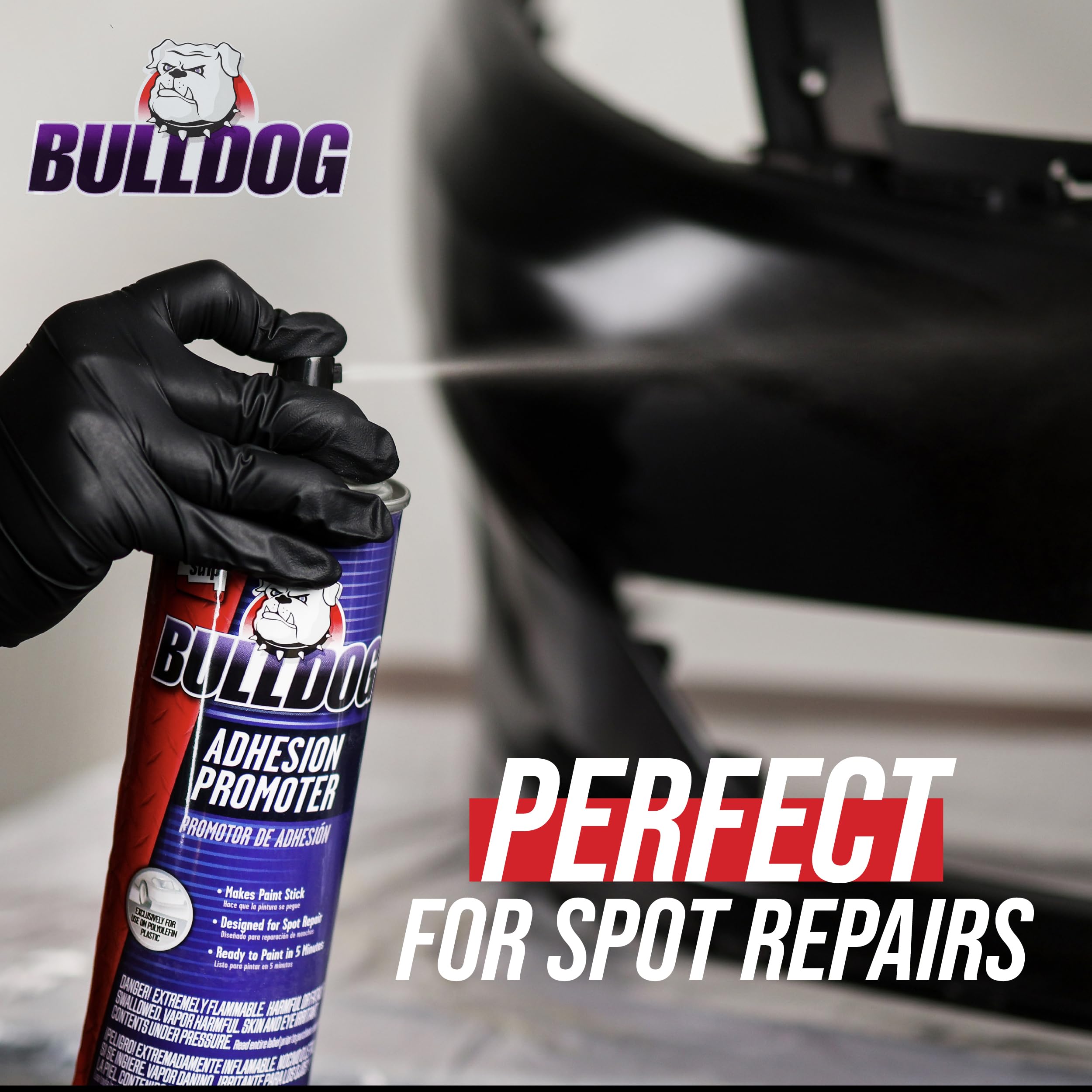 KLEAN-STRIP Bulldog Adhesion Promoter, Quick Dry, 15 oz Aerosol, Clear, Fills 320 Grit Scratches, Model KLE-ETPO123B