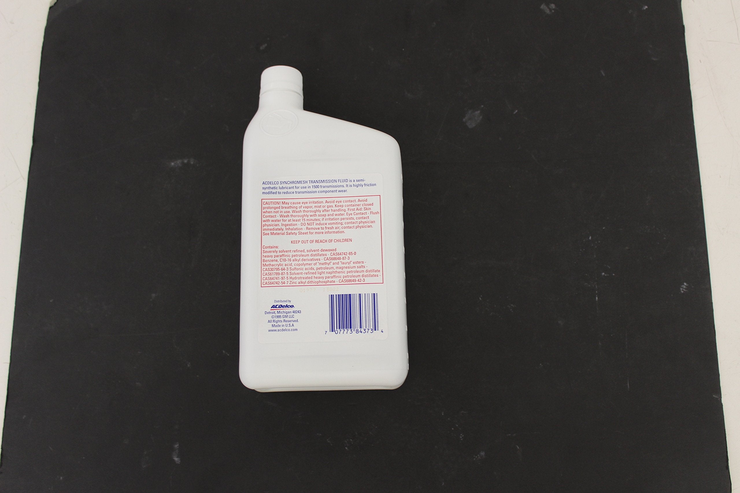 Genuine Gm Fluid 88900399 Synchromesh Friction Modified Manual Transmission Fluid - 32 Oz.
