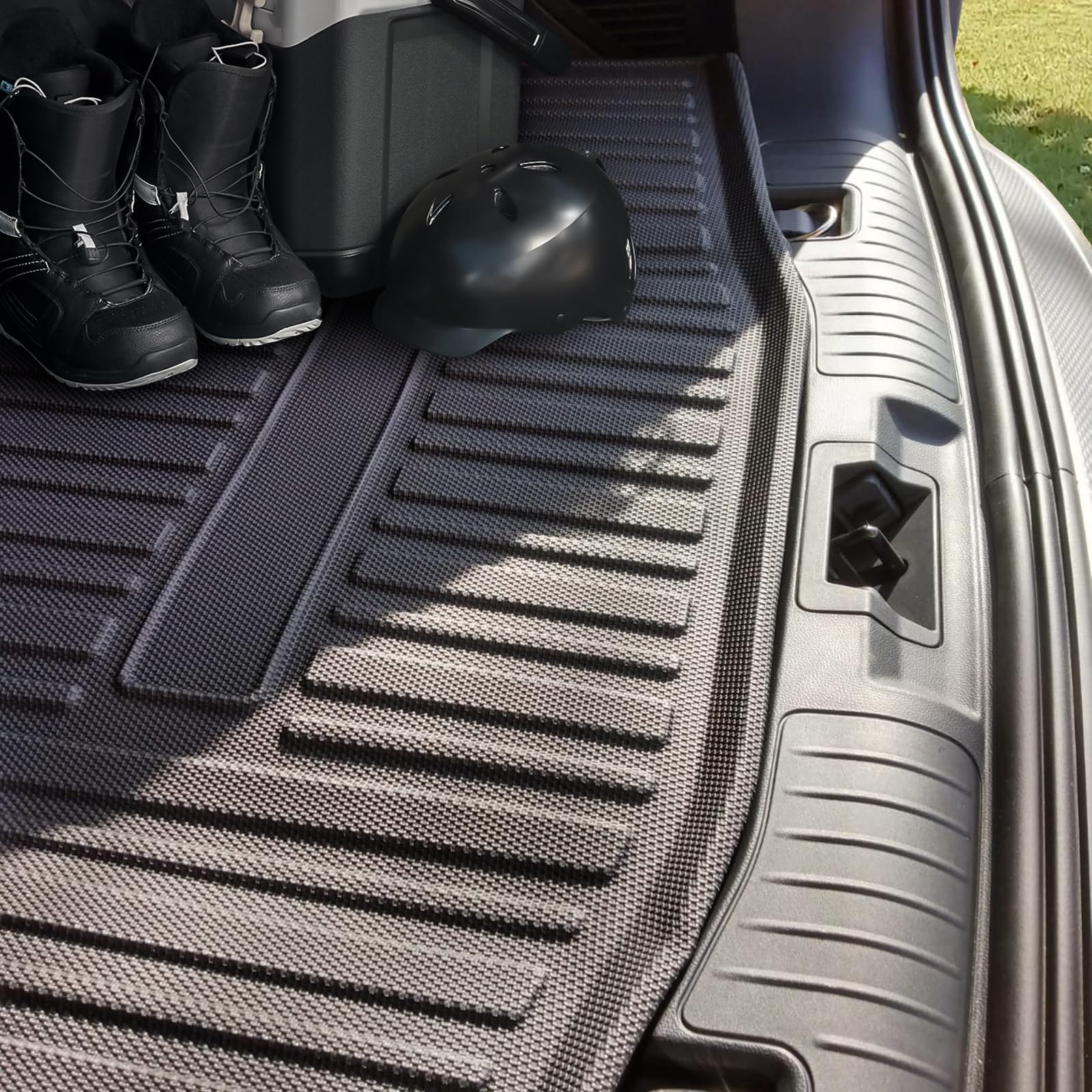 KUST Trunk Cargo Mat for 2020-2025 Ford Escape, All Weather Rubber Cargo Liner for Escape Accessories Rear Trunk Liner High Side