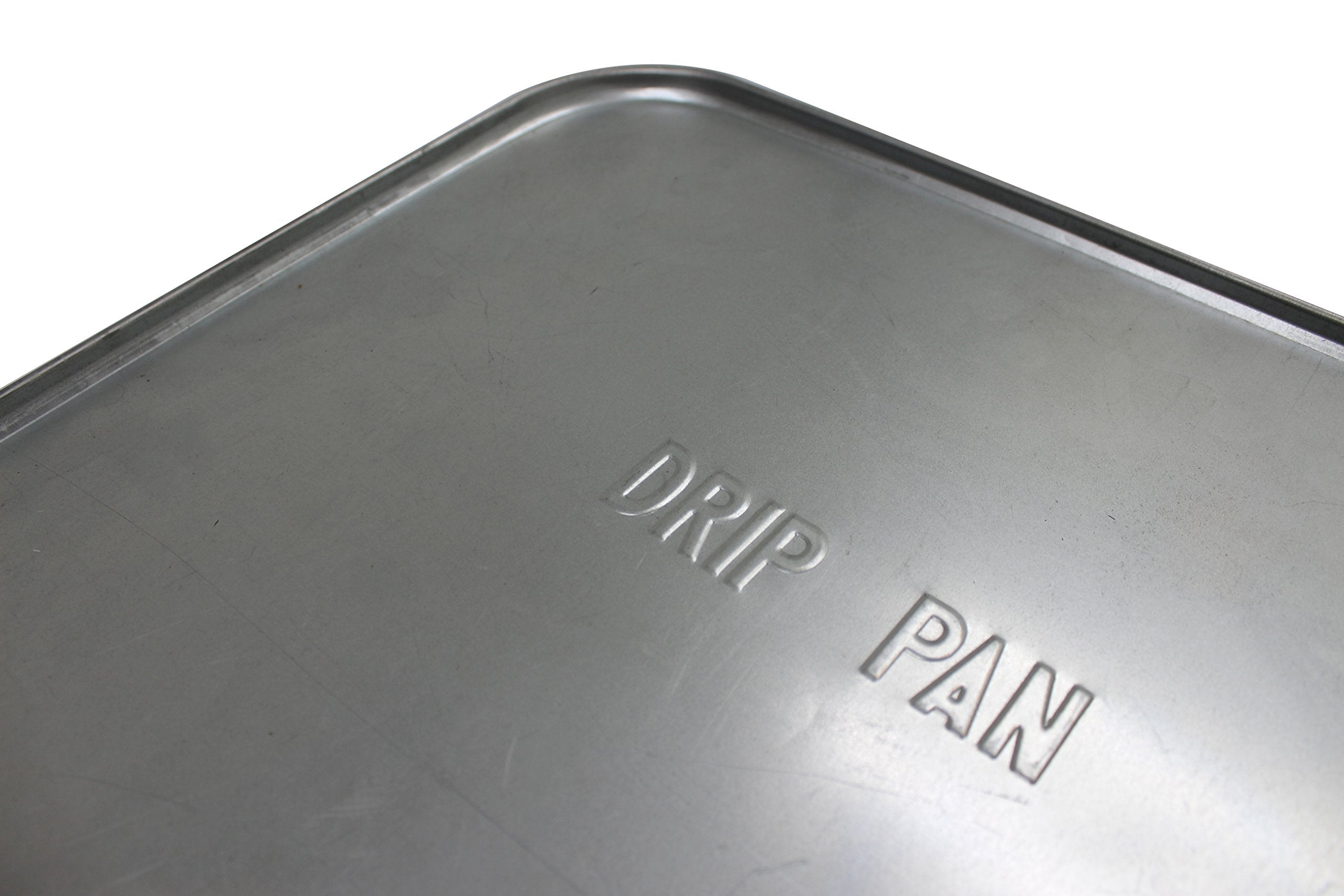 Lumax Lx-1715 Silver 47'' X 25'' X 1/2'' Galvanized Drip Pan Rust Resistant Keeps Garage, Driveways Or Automotive Show-Room Floo