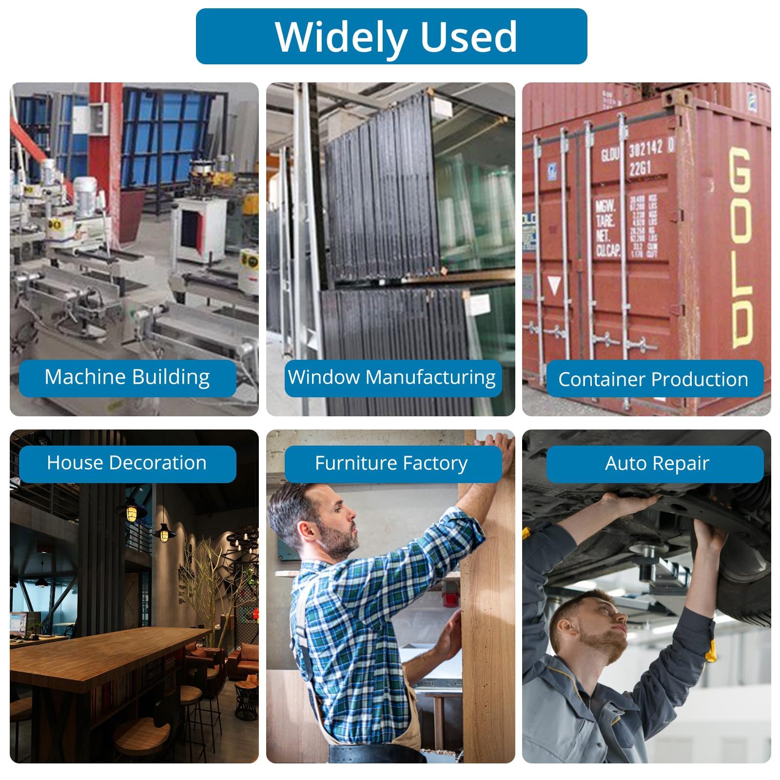 Autoutlet Professional Rivet Gun Pop Rivet Gun Kit With 86Pcs M3/M4/M5/M6/M8 Threaded Rivet Nut And Rivets Wrench For Furniture,