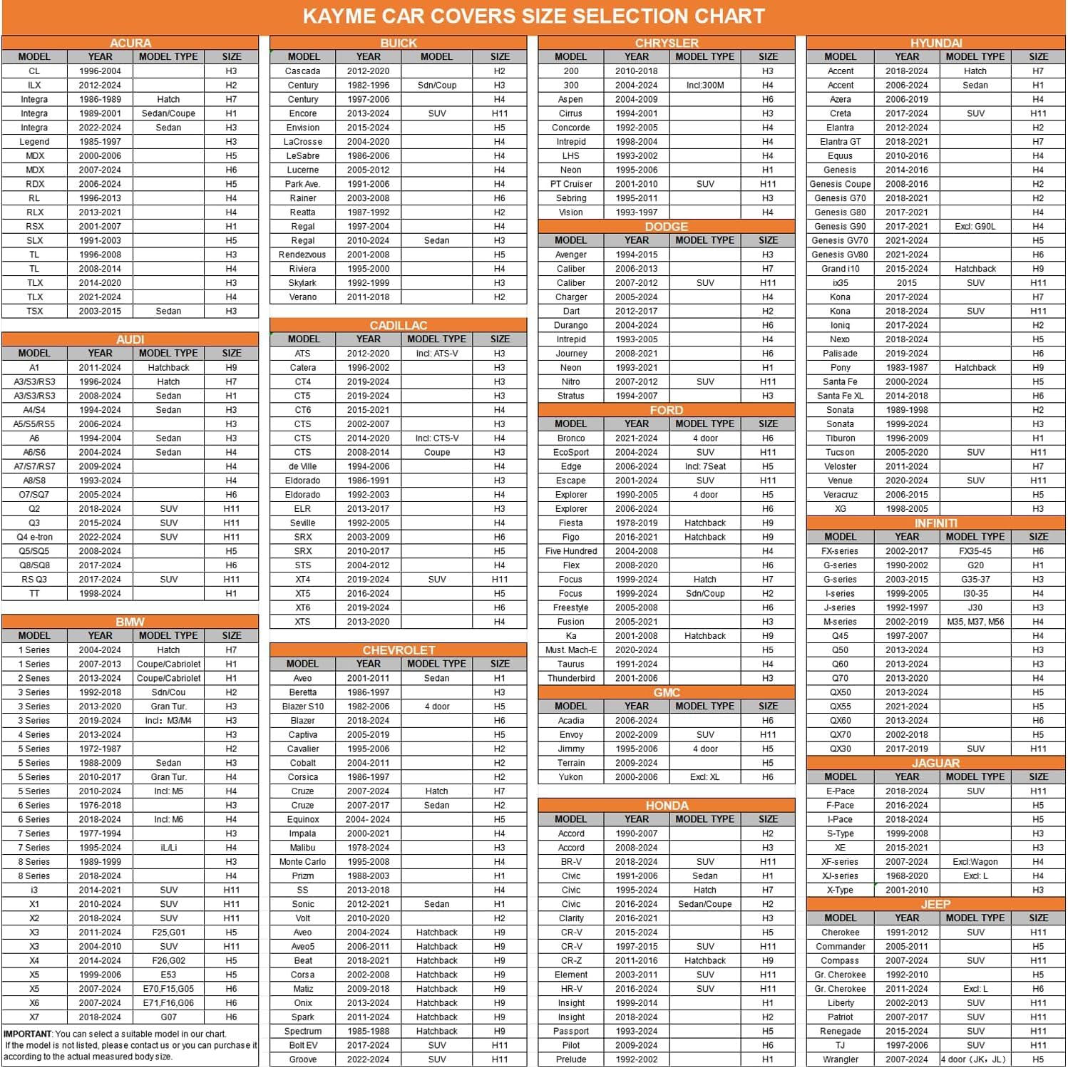 Kayme Suv Car Cover Waterproof All Weather With Lock And Zipper, Outdoor Sun Uv Rain Protection, Fit Audi Q3, Bmw X1, Honda Hrv,