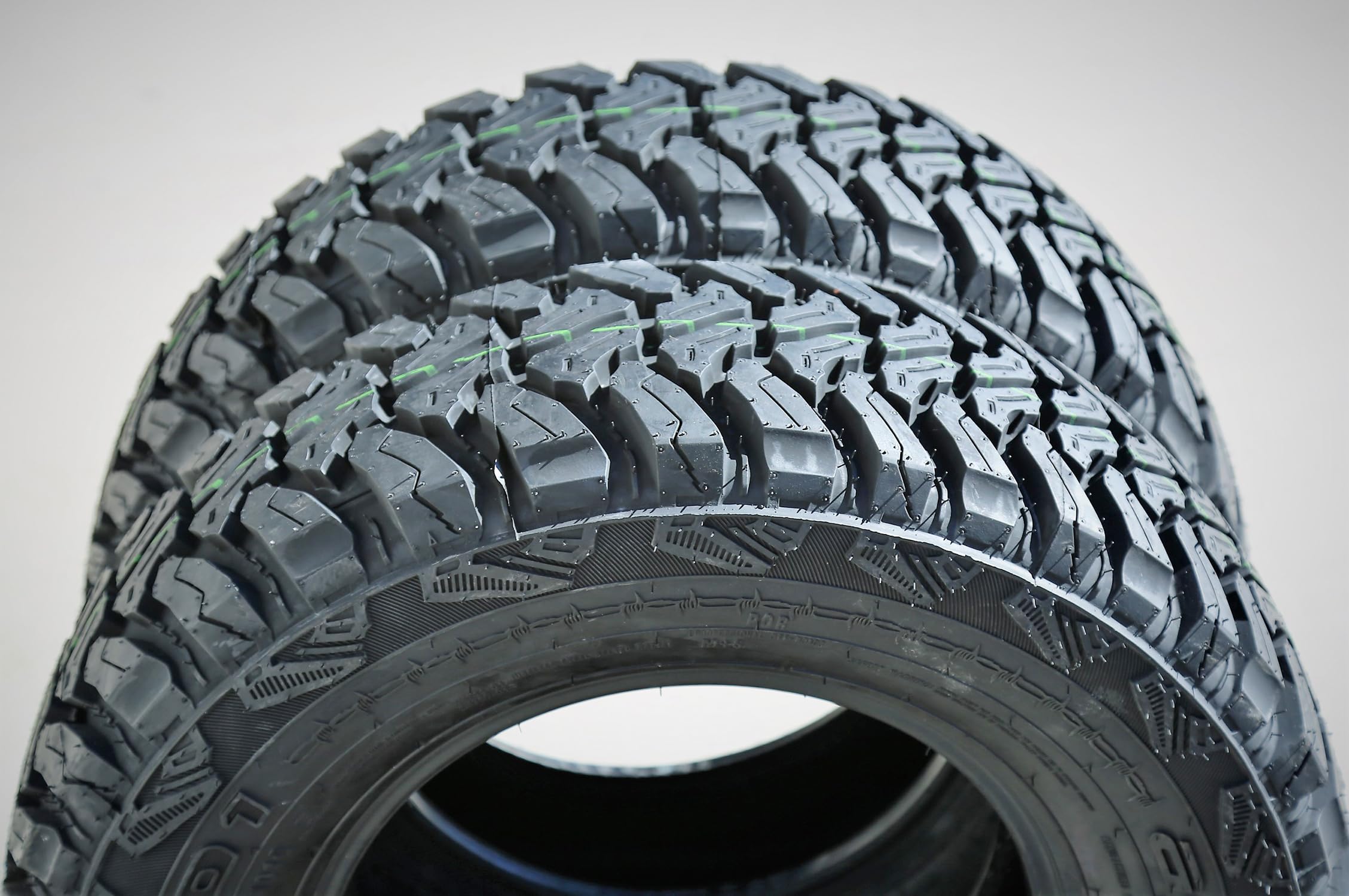 Accelera M/T-01 Mud Off-Road Light Truck Radial Tire-Lt235/75R15 235/75/15 235/75-15 104/101Q Load Range C Lrc 6-Ply Bsw Black S
