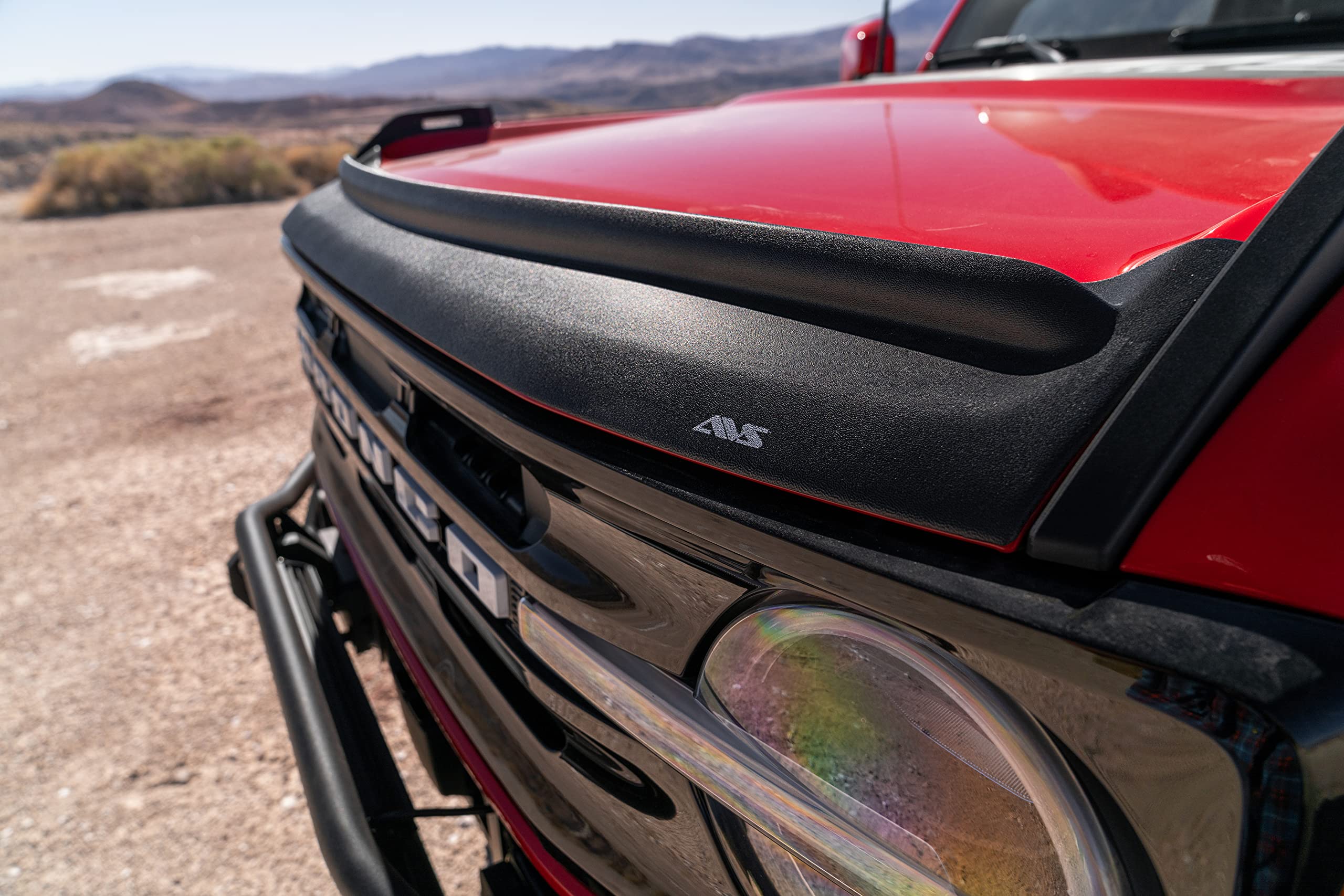 Auto Ventshade [Avs] Aeroskin Ii / Hood Protector | Fits 2016 - 2023 Toyota Tacoma, 1 Pc. | Textured Black - 436079