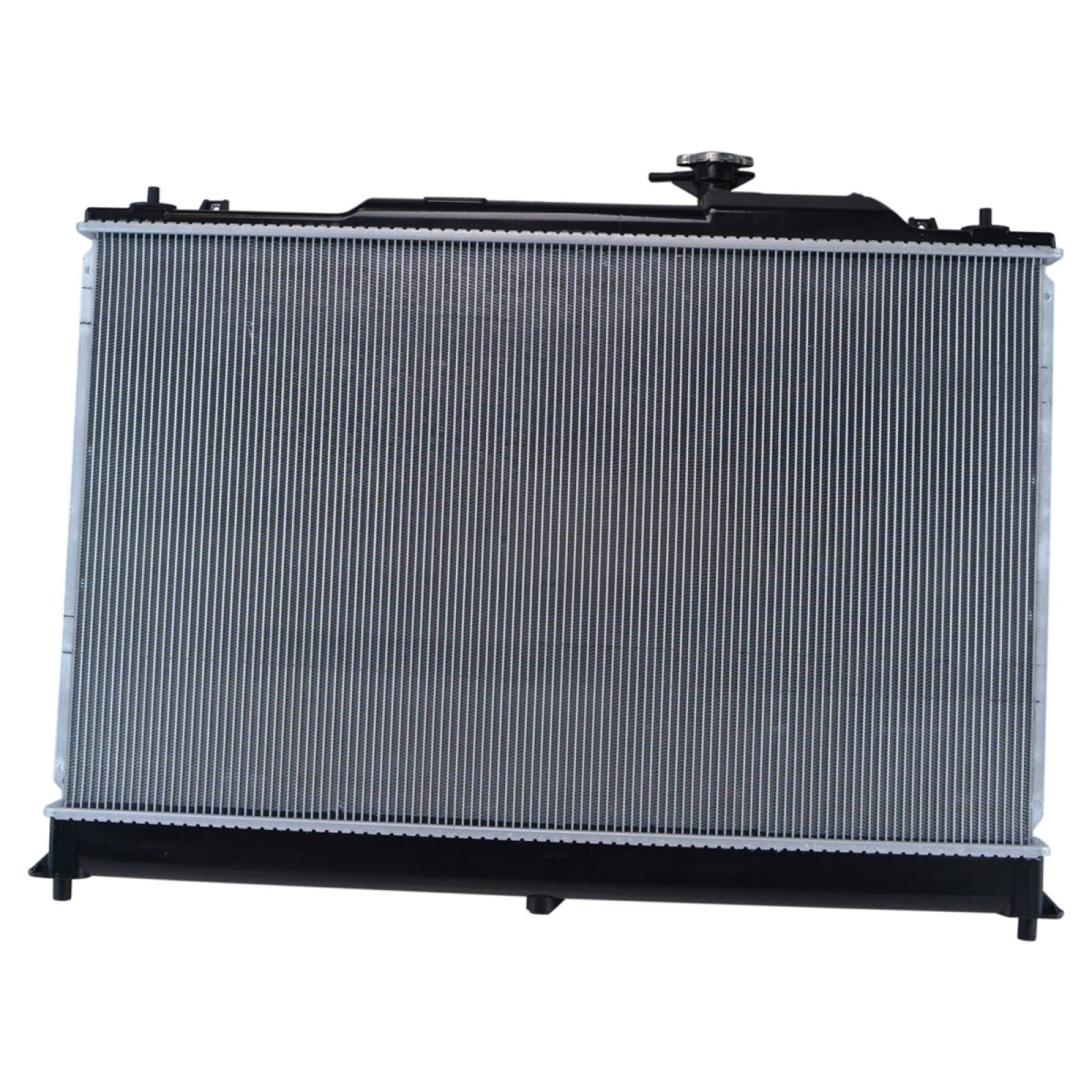 Trq Radiator Assembly Aluminum Core Compatible With 07-12 Mazda Cx-7 Cu2918 Ma3010225