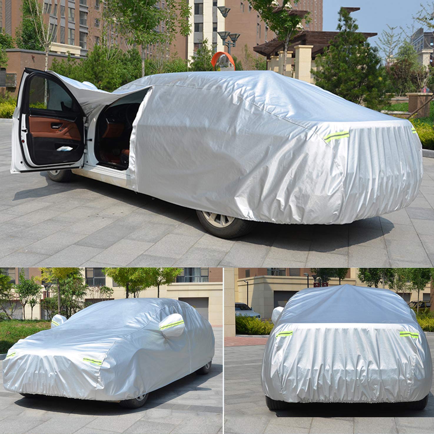 Kaugung 6 Layers Car Cover Custom Fit Vw Passat Sedan From 2000 To 2025, Waterproof All Weather Resistant Outdoor Indoor Sun Rai