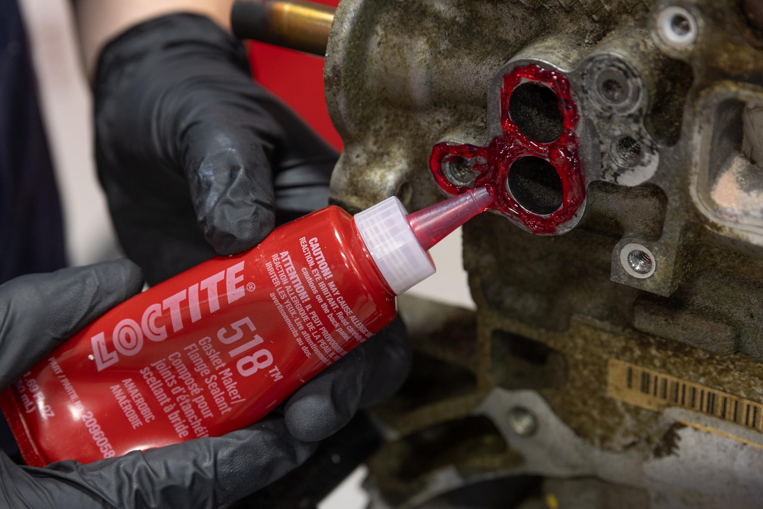 Loctite Gasket Sealant,50mL,Red,Paste