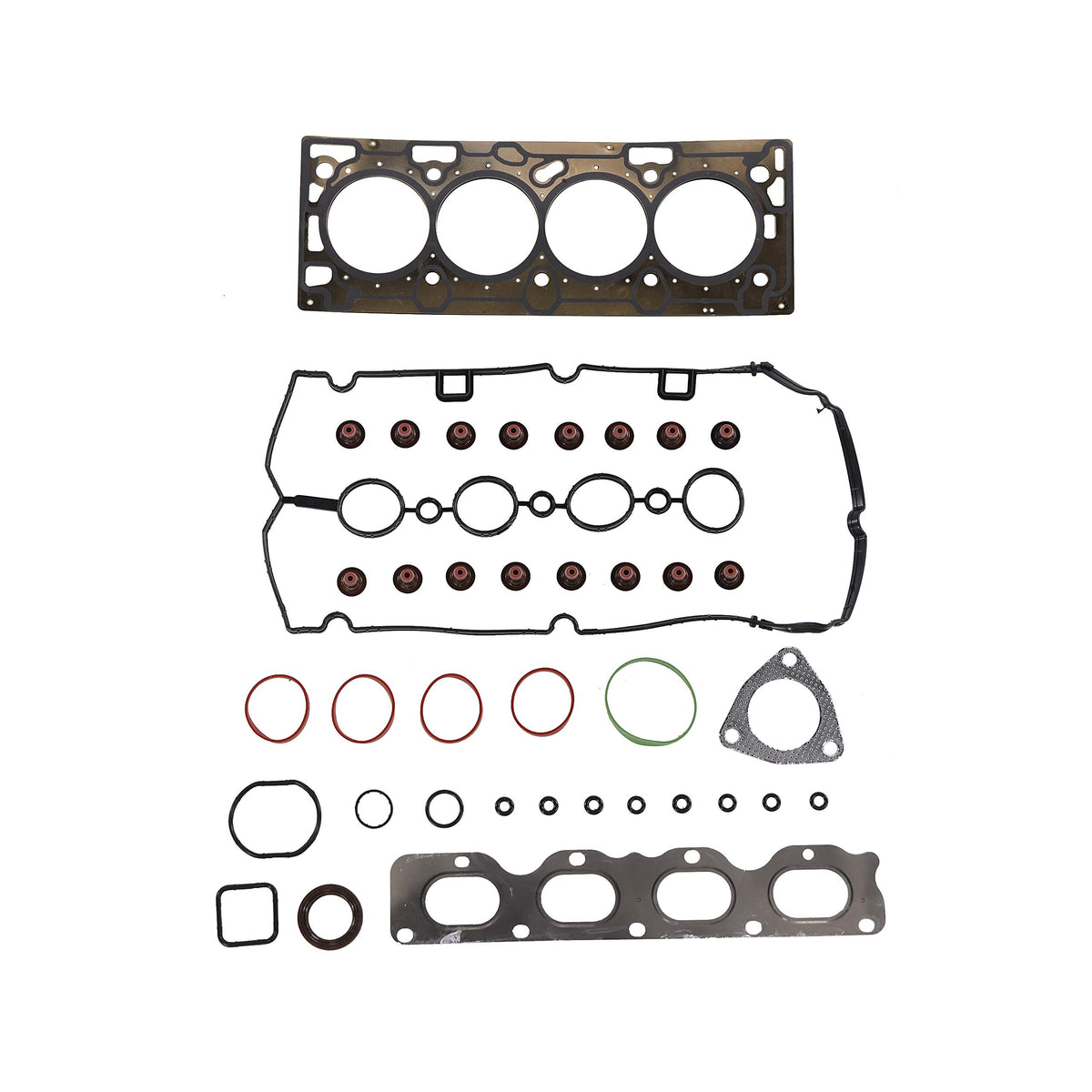 DNJ HGS345 Cylinder Head Gasket set for 11-17 Chevrolet/Sonic, Cruze Limited, Cruze 1.8L L4 DOHC Naturally Aspirated LUW