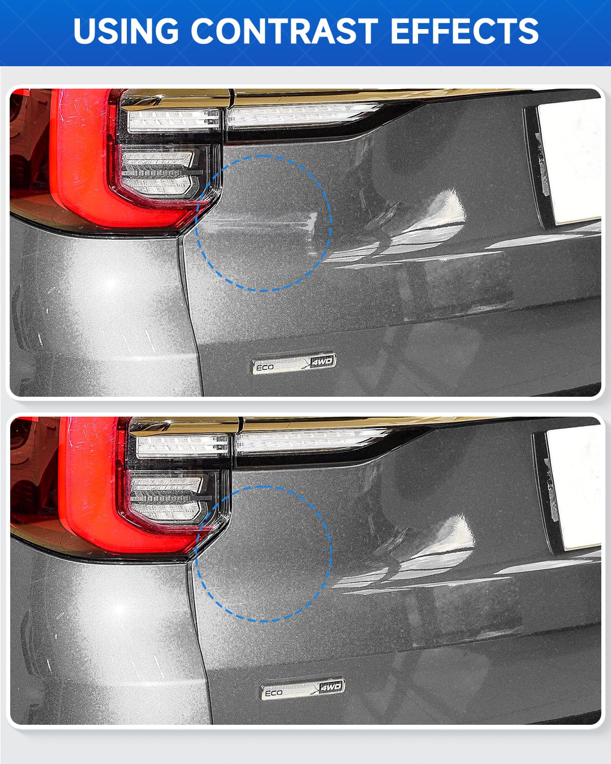 JS/M7432A Iconic Silver Metallic Touch Up Paint Compatible with Ford Exact Match Touch Up Paint Car Scratch Repair