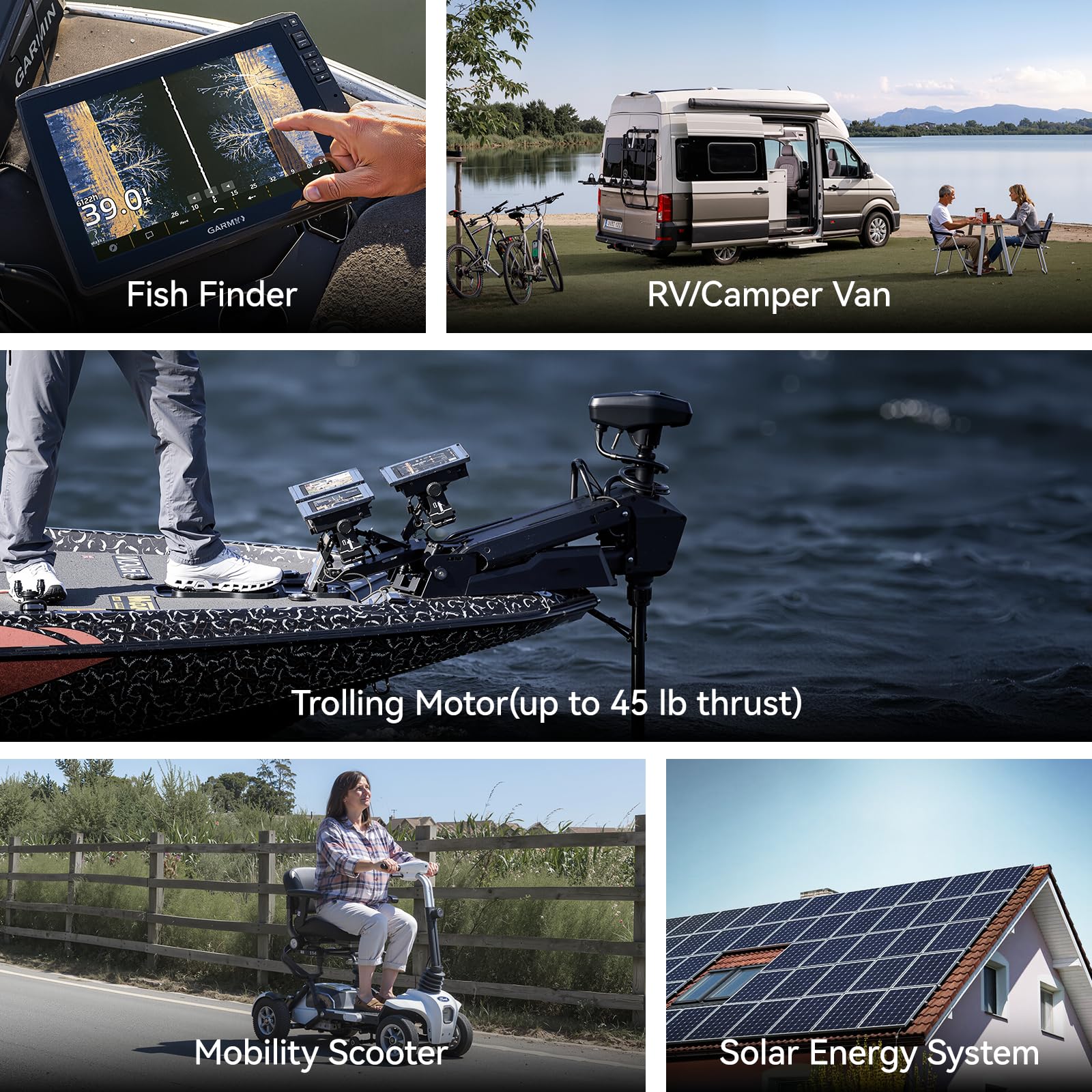 Power Queen 12.8V 50Ah Lifepo4 Battery Upgrade, Grade A Lithium Battery Cells With 50A Bms, Up To 15000 Cycles, Portable & Light