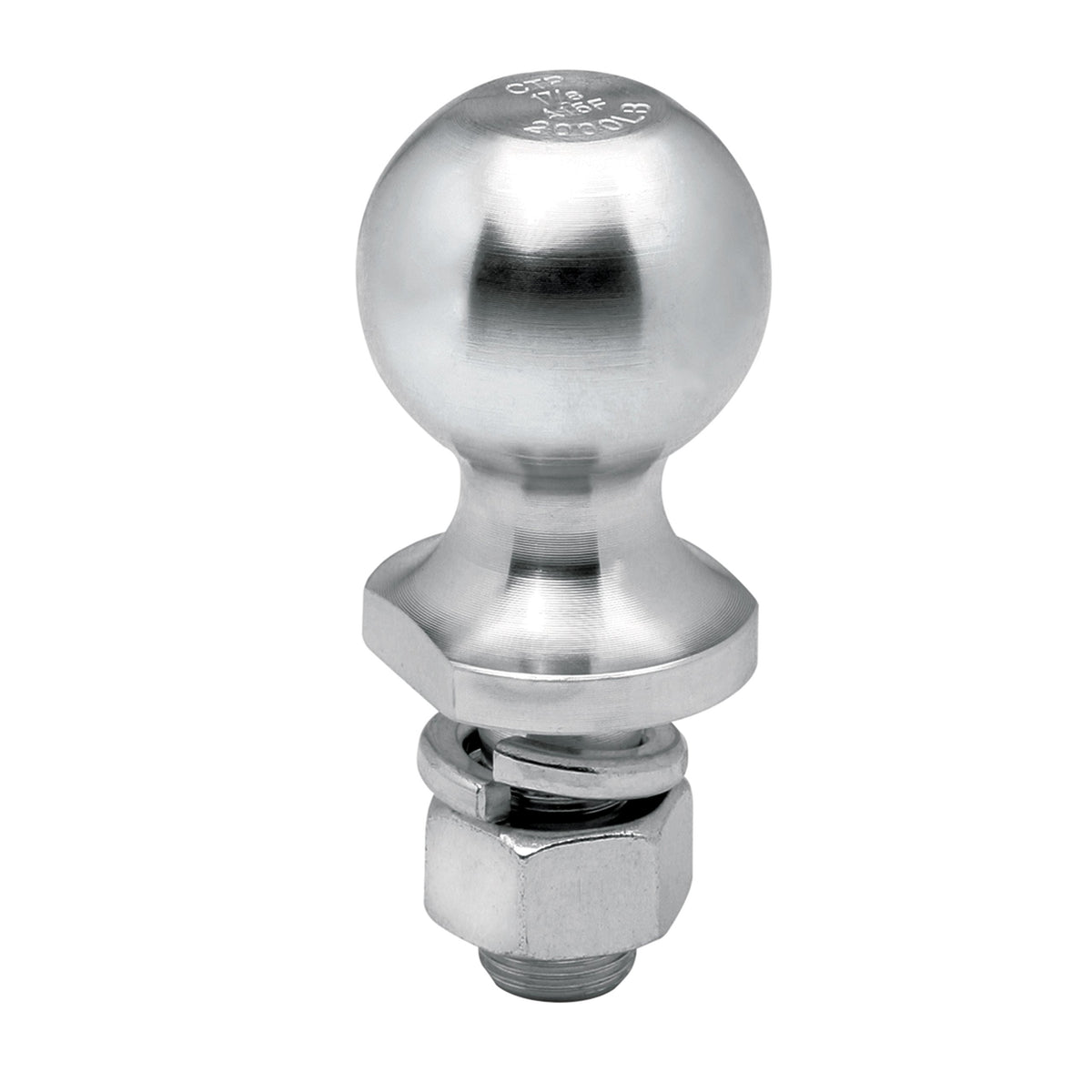 Reese 63817 Tow Ready Zinc Hitch Ball - 1-7/8'' X 1 X 2-1/8'', 2,000 Lb. Gtw