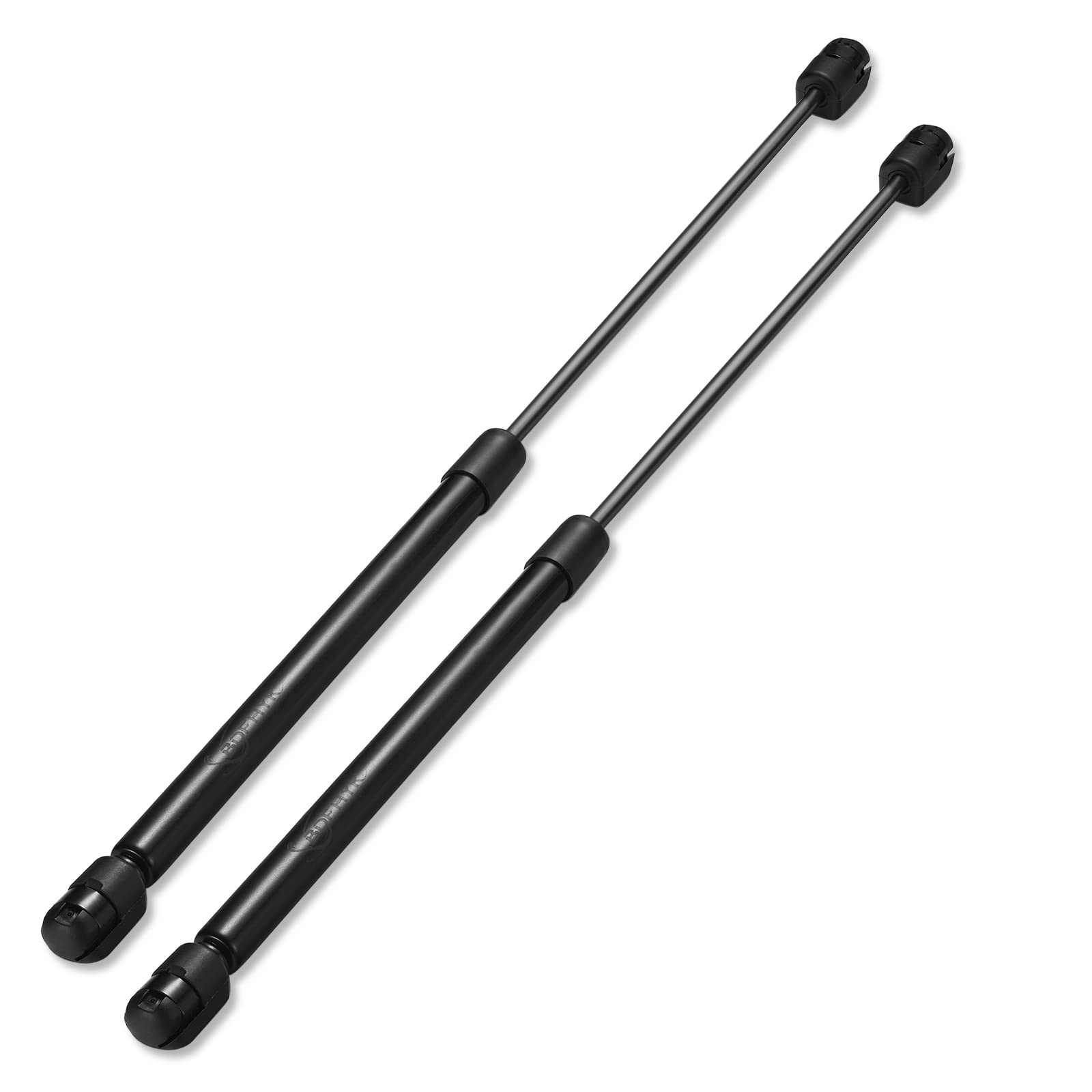 Bdfhyk C16-06874 17 Gas Shocks Struts 17 Inch 40Lbs Lift Supports Strut Shocks For Leer Are Camper Shell Truck Atc Topper Rear Window Pickup Cab Canopy Door Tool Box, Black C1606874