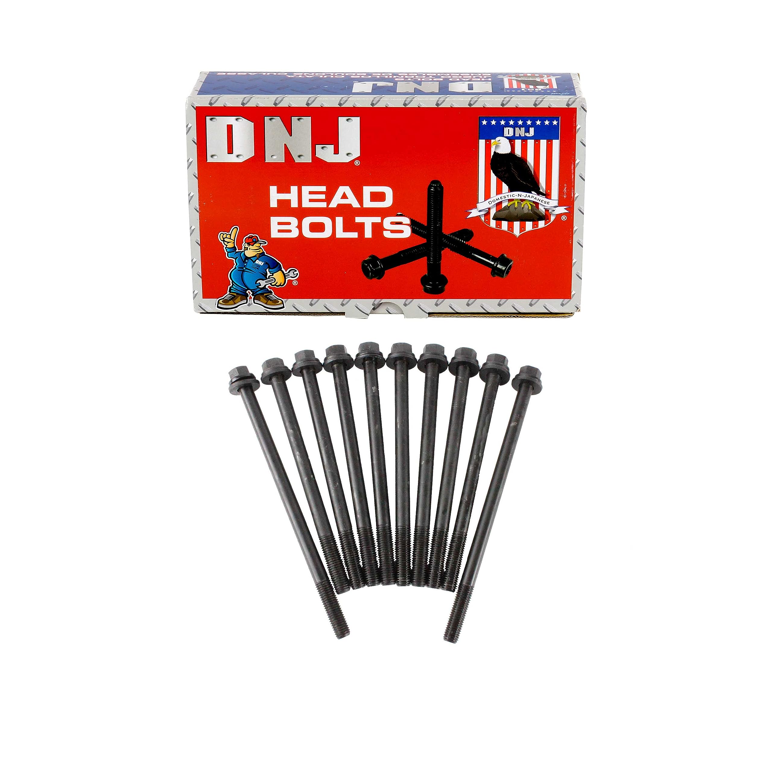 Dnj Hbk215 Head Bolt Kit 1 For 990-2001 / Acura, Honda/Cr-V, Integra / 1.8L, 2.0L / Dohc / L4 / 16V / 1834Cc, 1972Cc / B18A1, B1