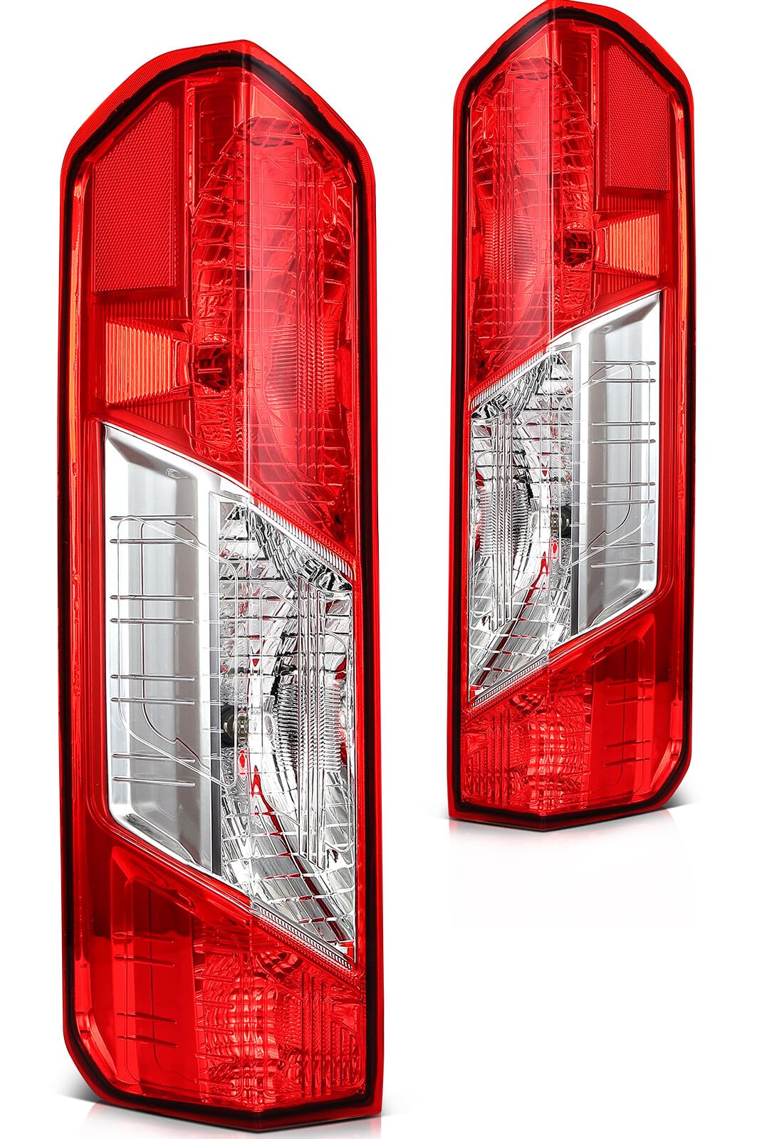 LBRST Tail Lights Fit 2007-2022 for Transit, 2015-2022 for Transit-150/250/350, 2015-2022 for Transit-350 HD Driver & Passenger 