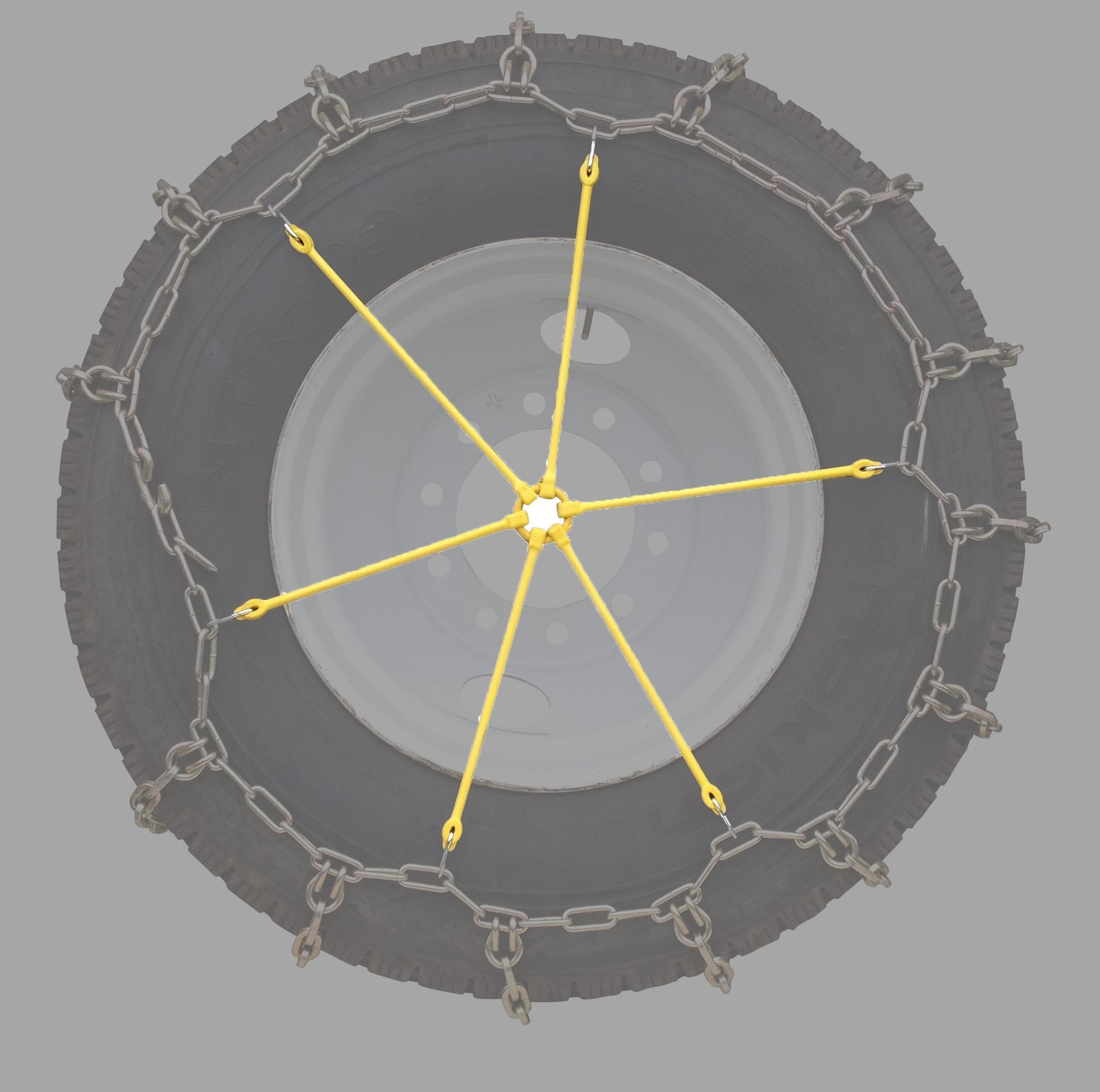 SCC QG20009 Multi-Arm Chain Tensioner for Heavy Duty Truck - Set of 2 , Yellow