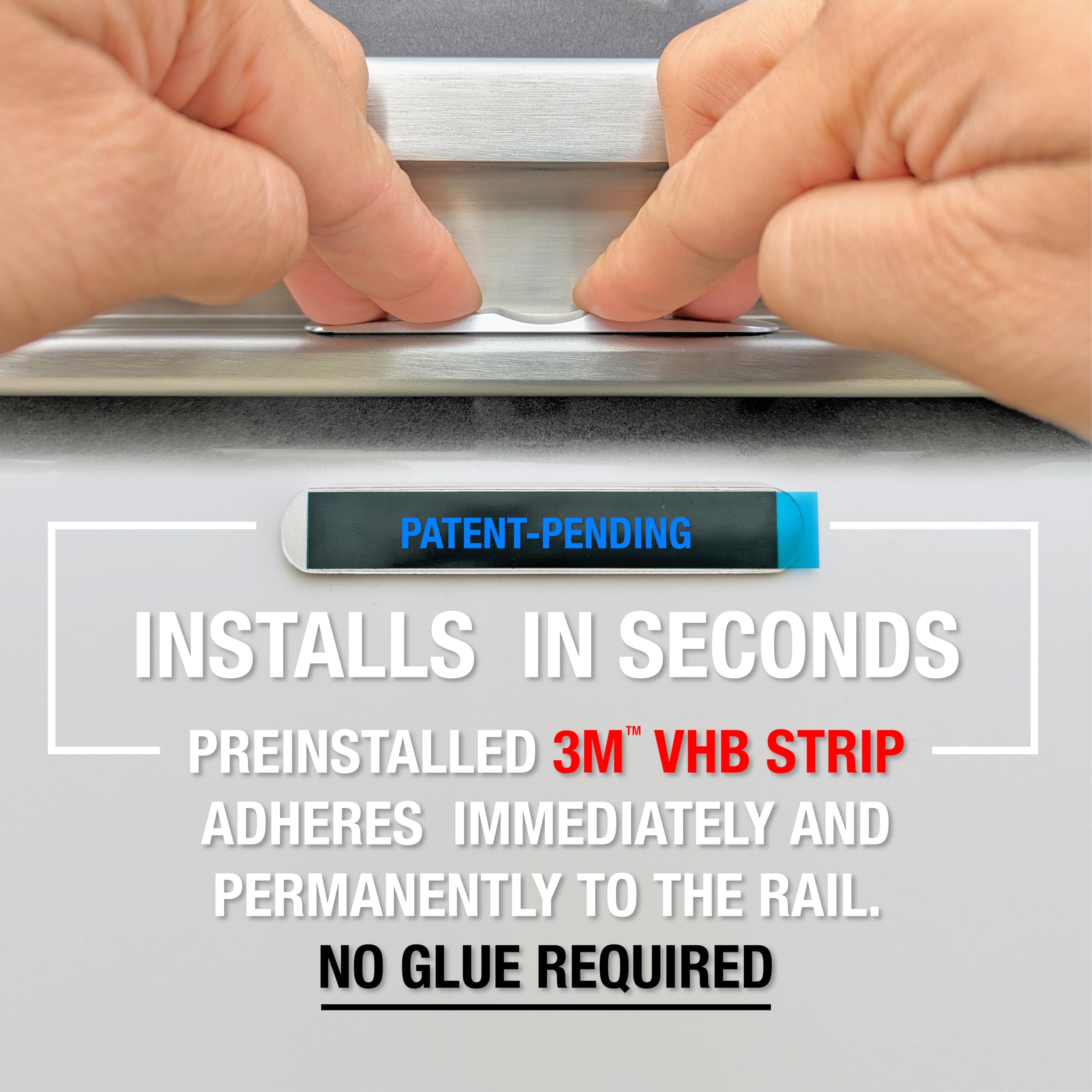 OpenGlass Van Mods Sliding Door Stopper - Universal Fit for Sprinter, Promaster, Transit & Campervans - High-Grade Aluminum, Easy DIY Install