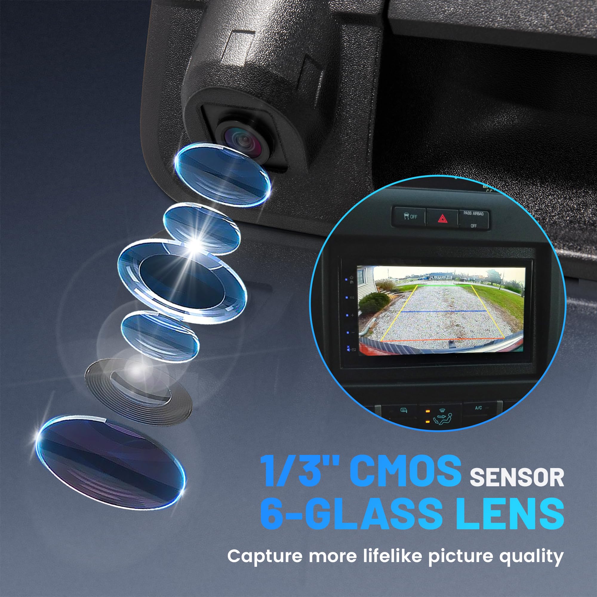 Eway Tailgate Handle Backup Camera For Toyota Tundra 2007-2013 Reversing Camera Tailgate Liftgate Latch Handle With Rear View Ca