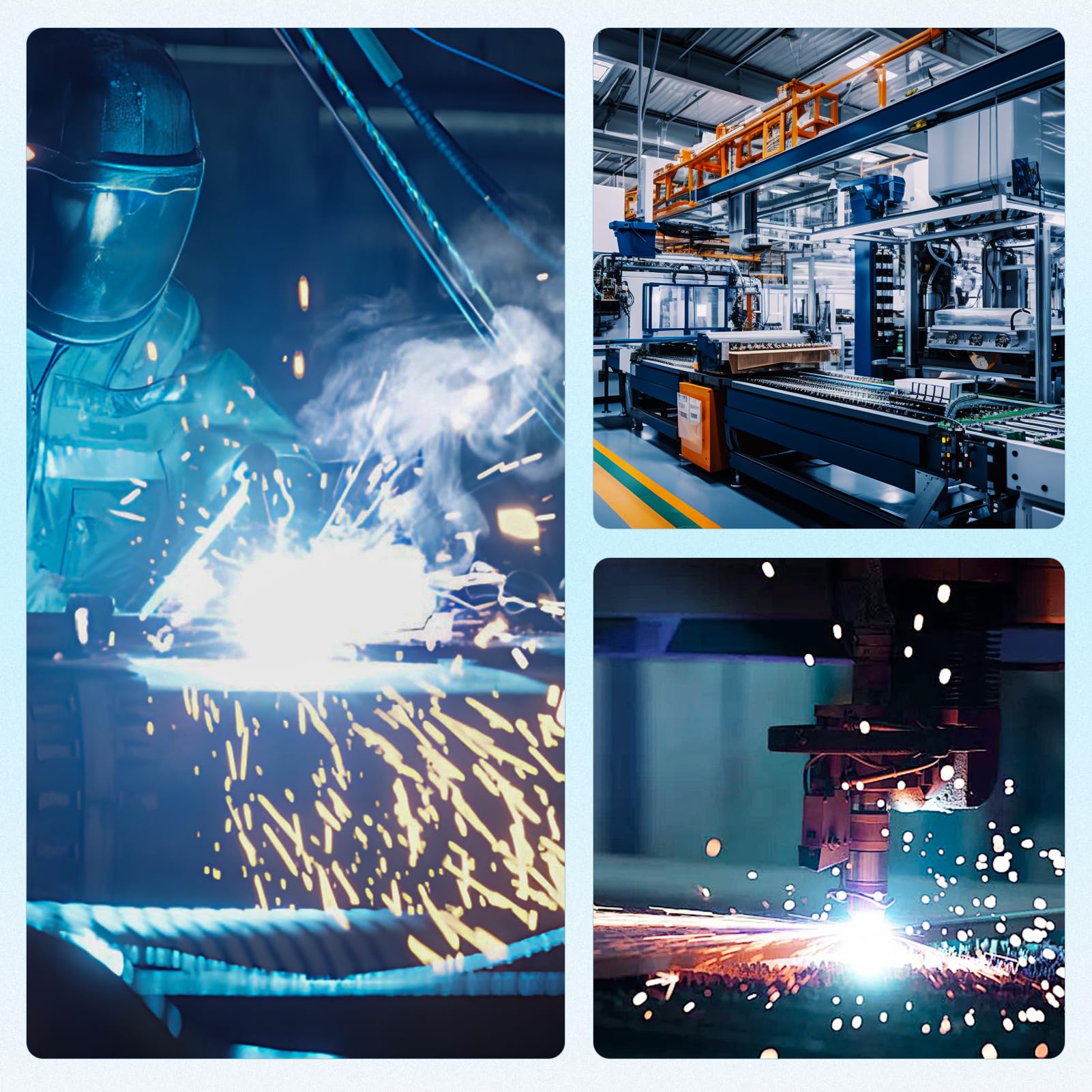 AC Blower Motor with Fan Fit for 2003-2006 Cadillac Escalade EXT/Chevrolet Avalanche 1500 2500, for 2003-2009 Hummer H2, for 2003-2007 Chevrolet Silverado/GMC Sierra 1500 2500 3500 HD Replaces# 700101