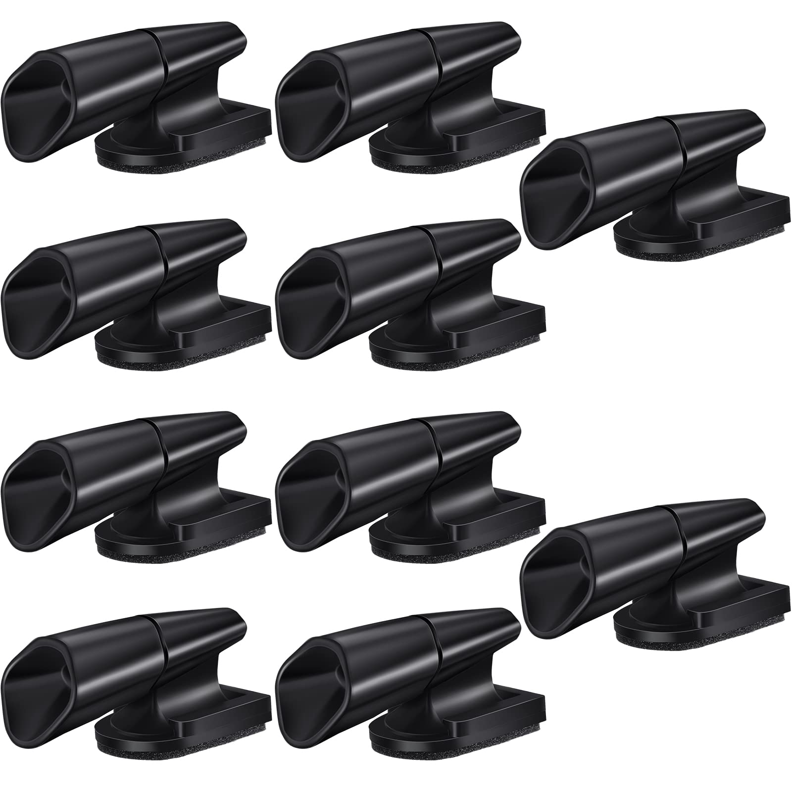 Frienda 10 Pieces Deer Whistle Save A Deer Whistles Avoids Collisions, Deer Whistles For Car Deer Warning Devices Animal Alert For Cars And Motorcycles (Black, Stylish Style)