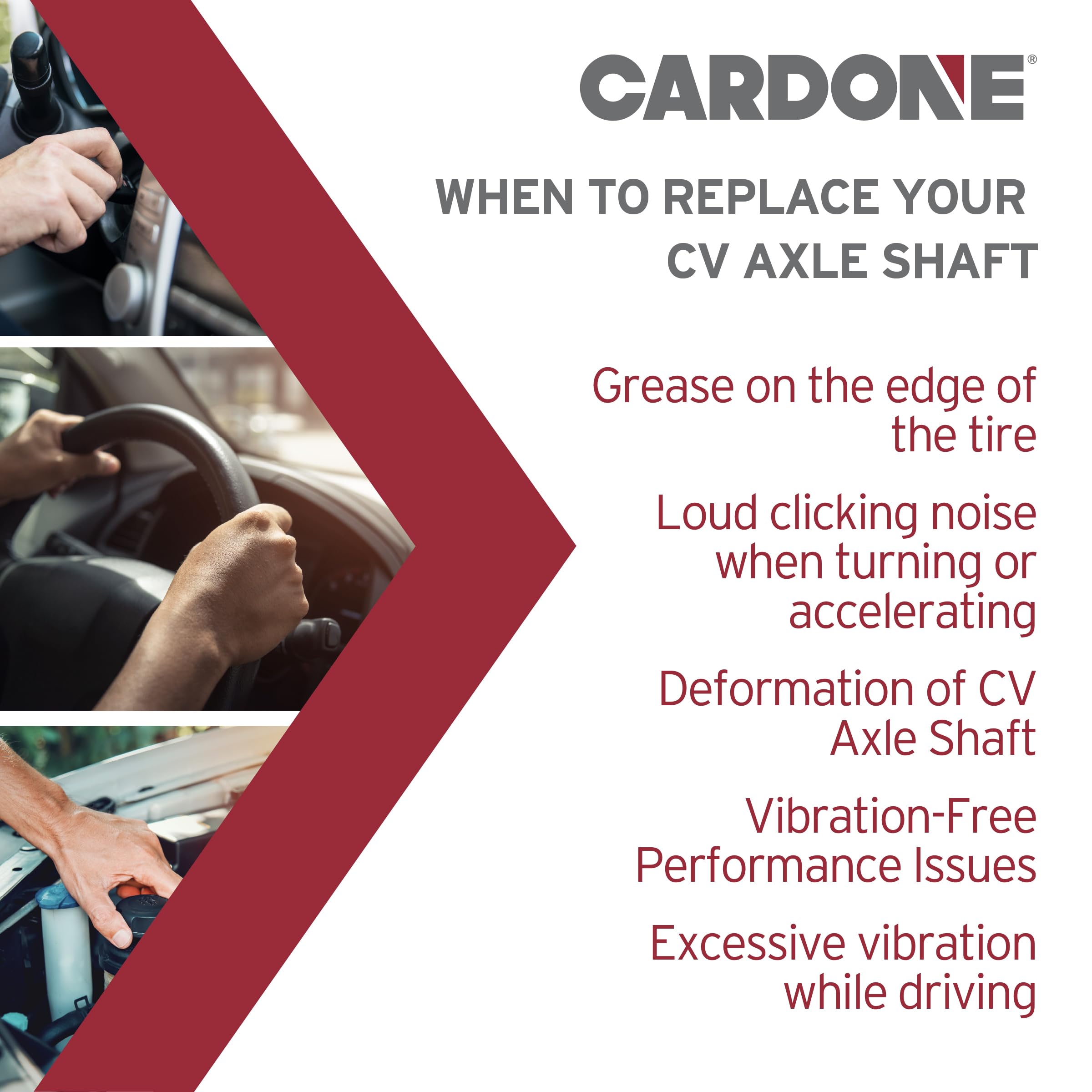 Cardone 66-1009 New Constant Velocity Cv Axle Drive Shaft, Front Driveshaft Assembly Fits Cadillac Escalade, Chevrolet Avalanche