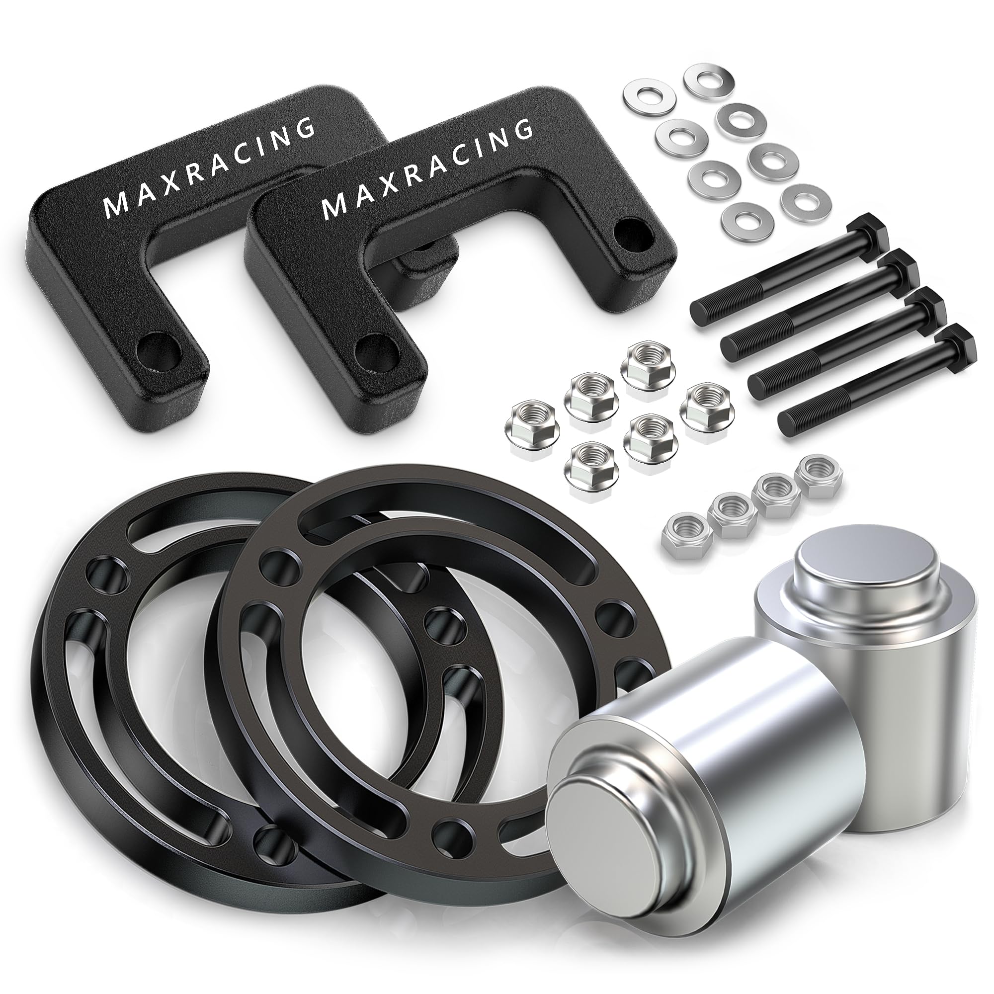 Maxracing 3.5'' Front + 3.5'' Rear Leveling Lift Kit Compatible With 2007-2020 Chevy Tahoe | 2007-2020 Chevy Suburban 1500 | 200