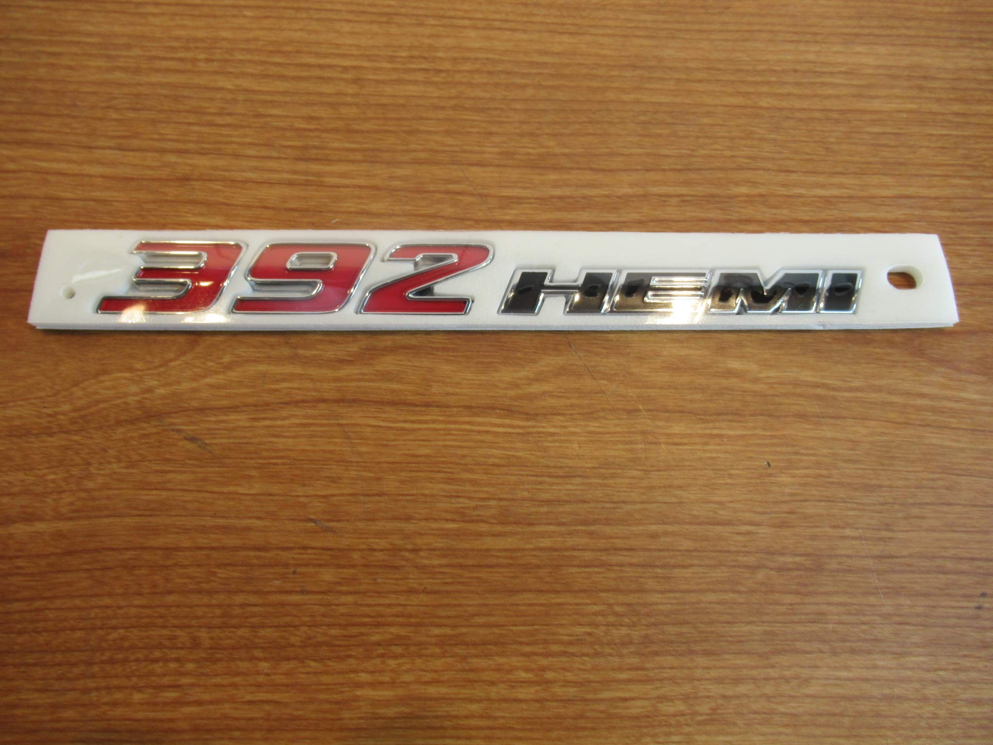 2015-2019 Dodge Challenger 392 Hemi Shaker Hood Scoop Nameplates (2) Mopar Oem