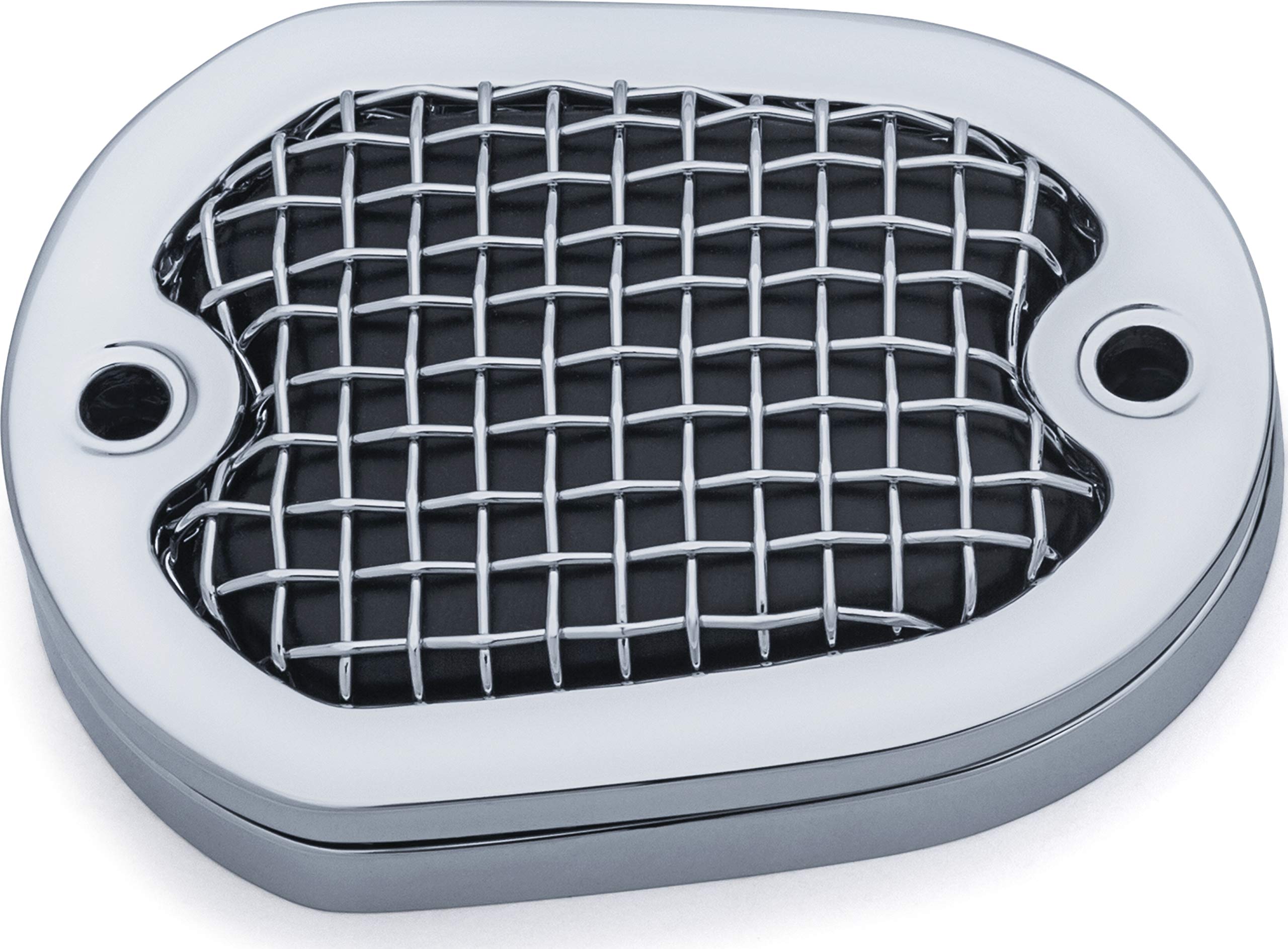 Kuryakyn 6558 Motorcycle Accent Accessory: Mesh Brake Master Cylinder Cover For 2007-19 Harley-Davidson Sportster Motorcycles, C