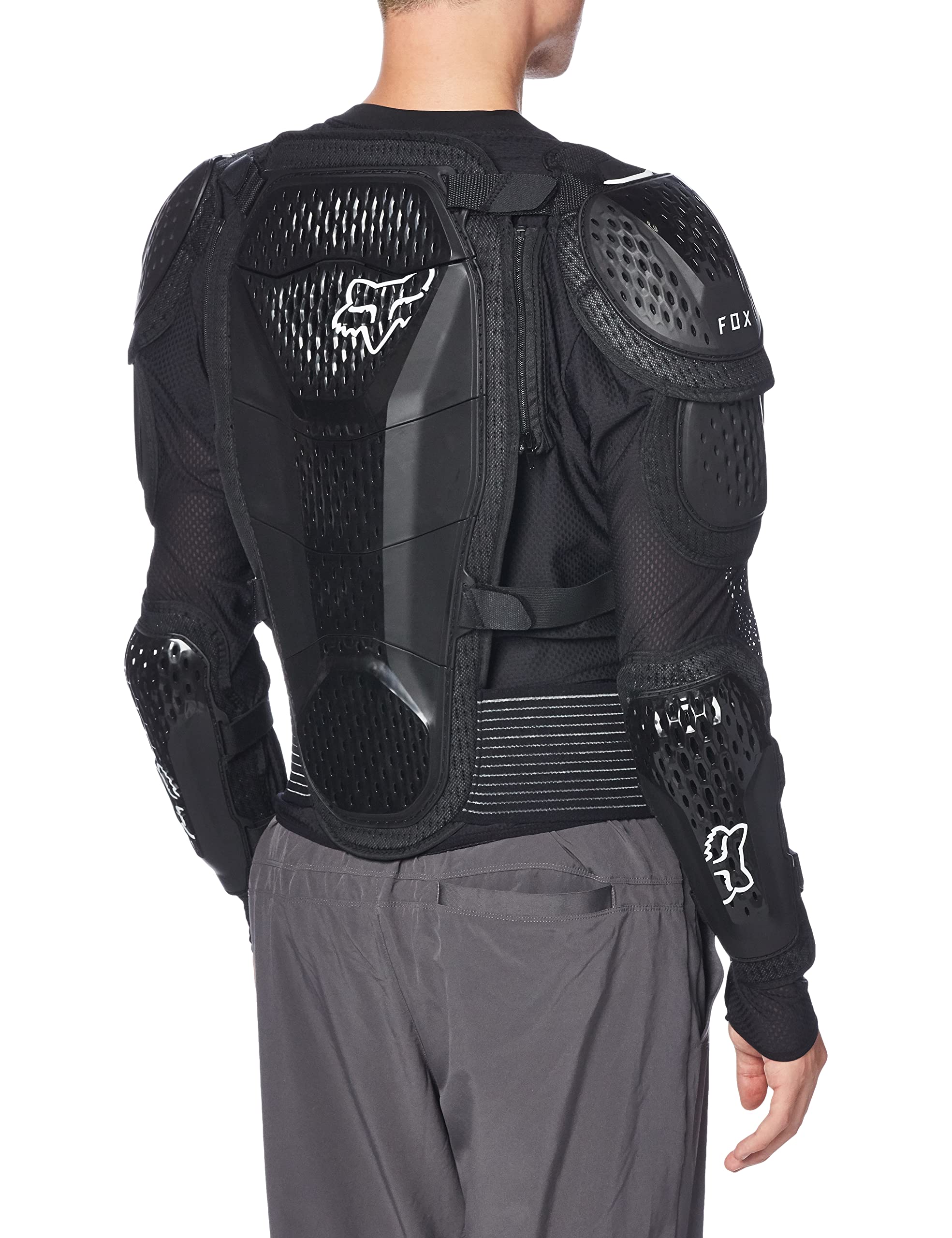 Fox Racing Mens Titan Sport Motocross Jacket ,Black,Large