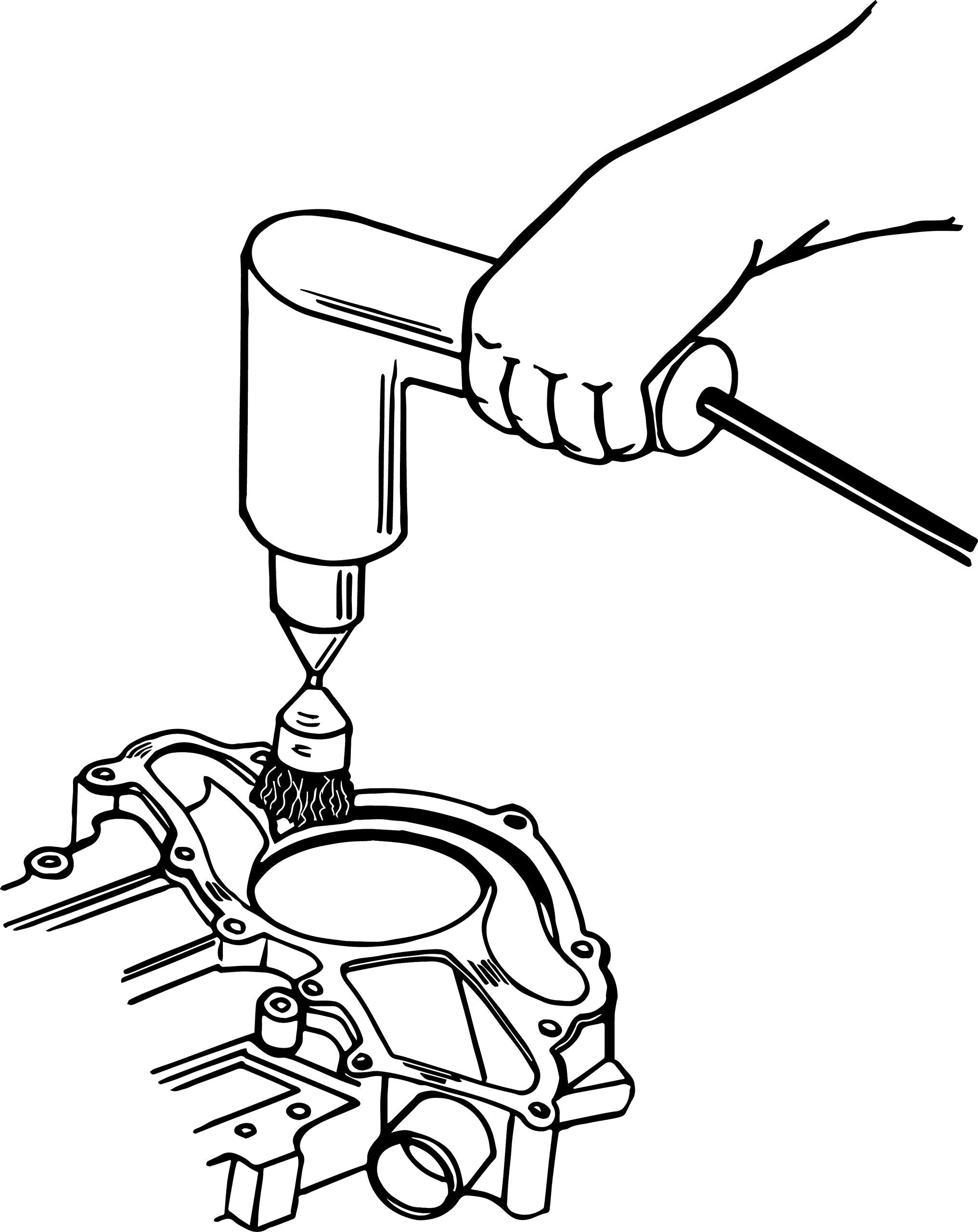 1'' Knot End Brush