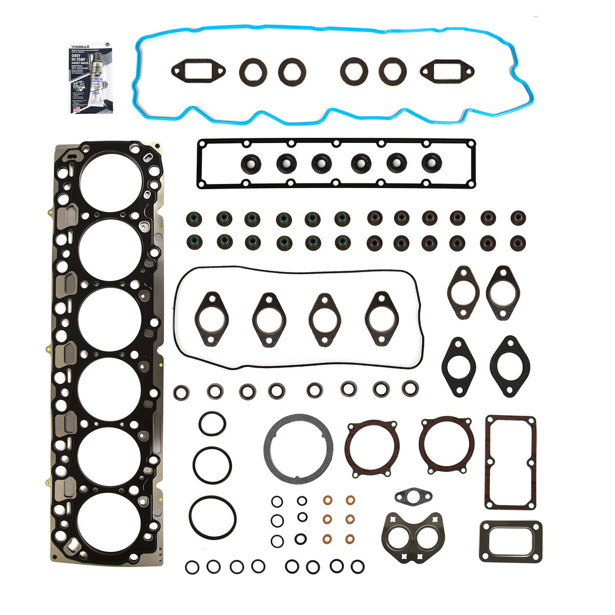 Mizumo Auto MA-9761250453 Head Gasket Set Compatible With/For 6.7 Cummins 07-12 Dodge Ram 2500 3500 4500